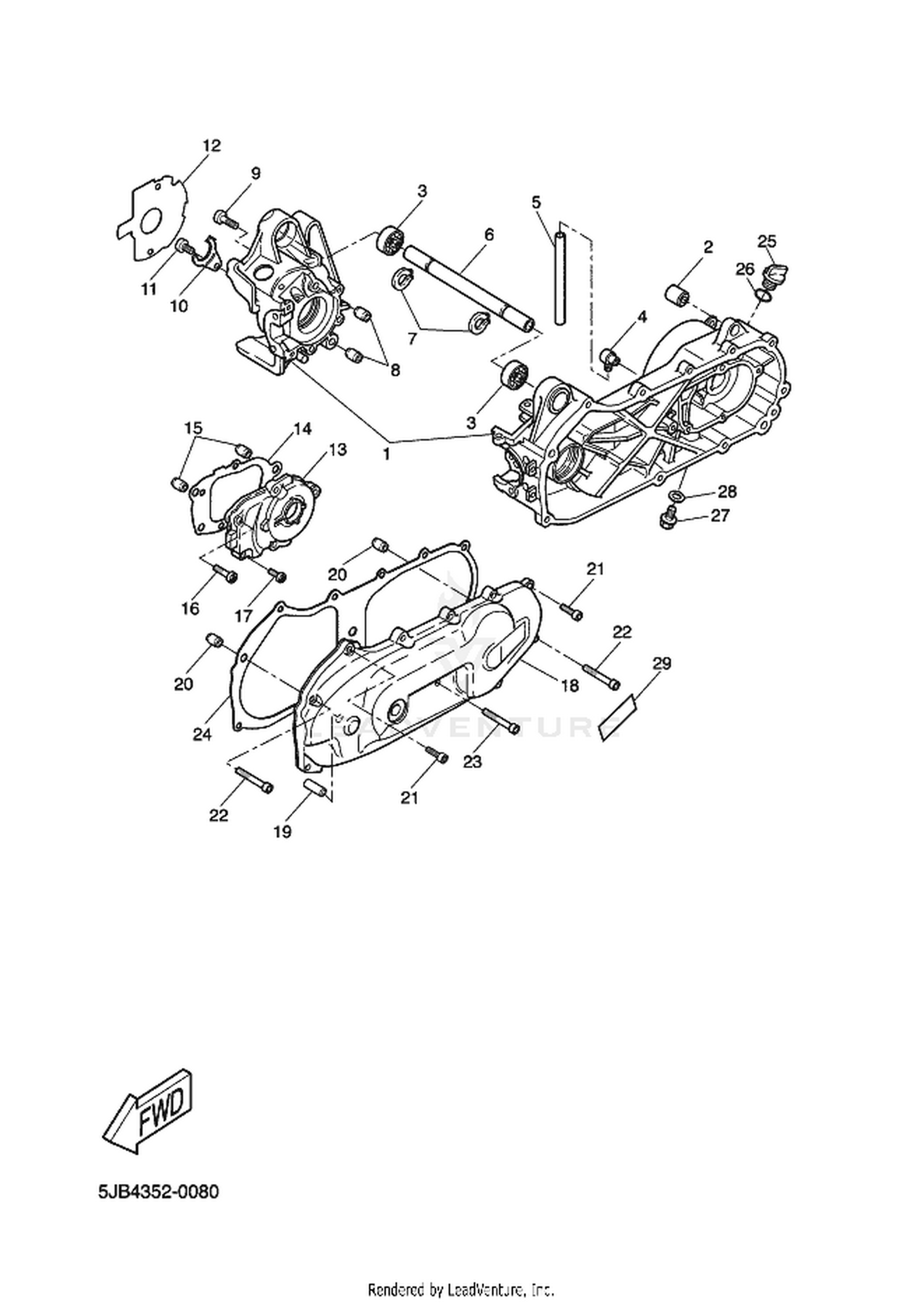 08 CRANKCASE