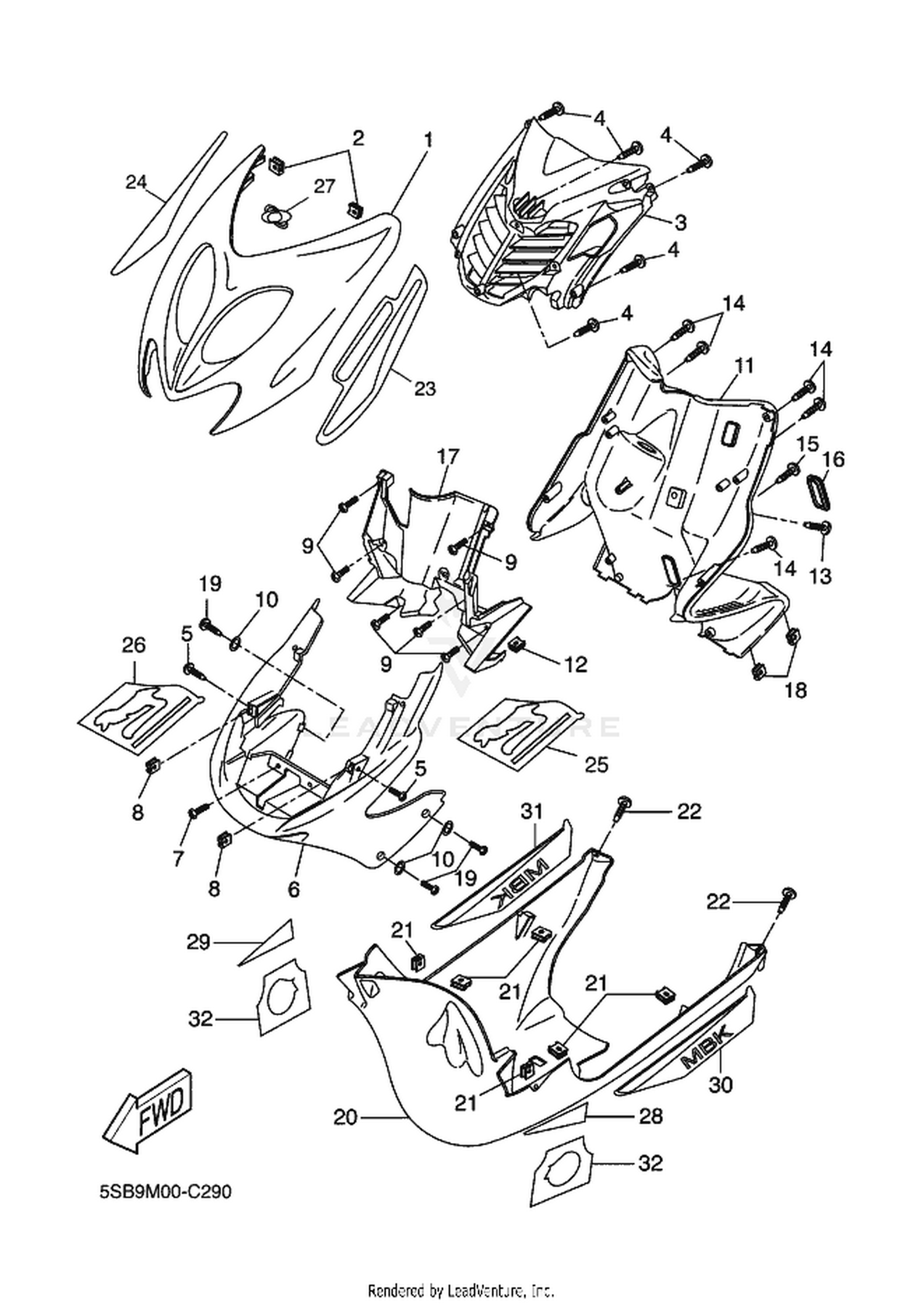 29 LEG SHIELD