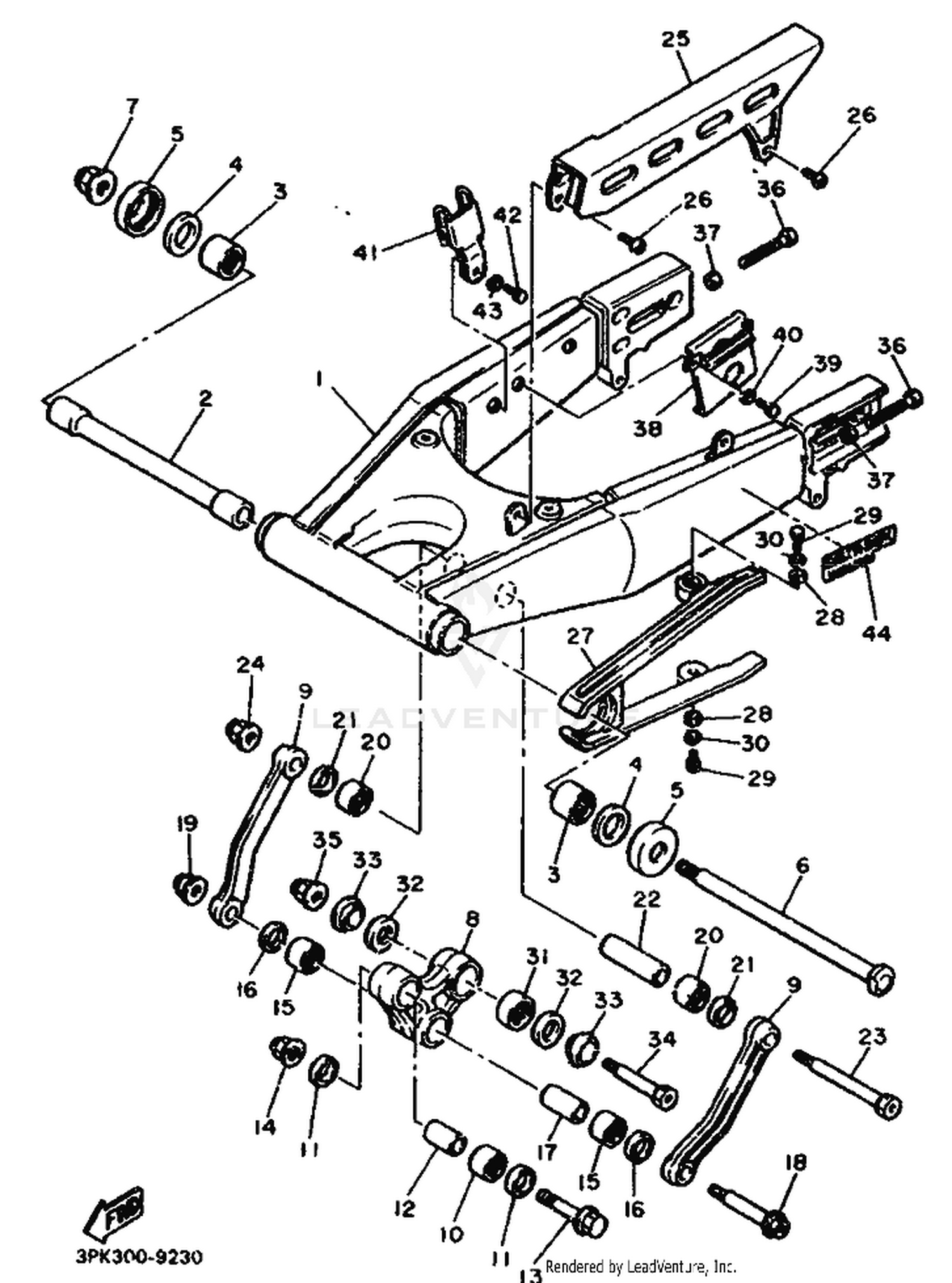 23 REAR ARM