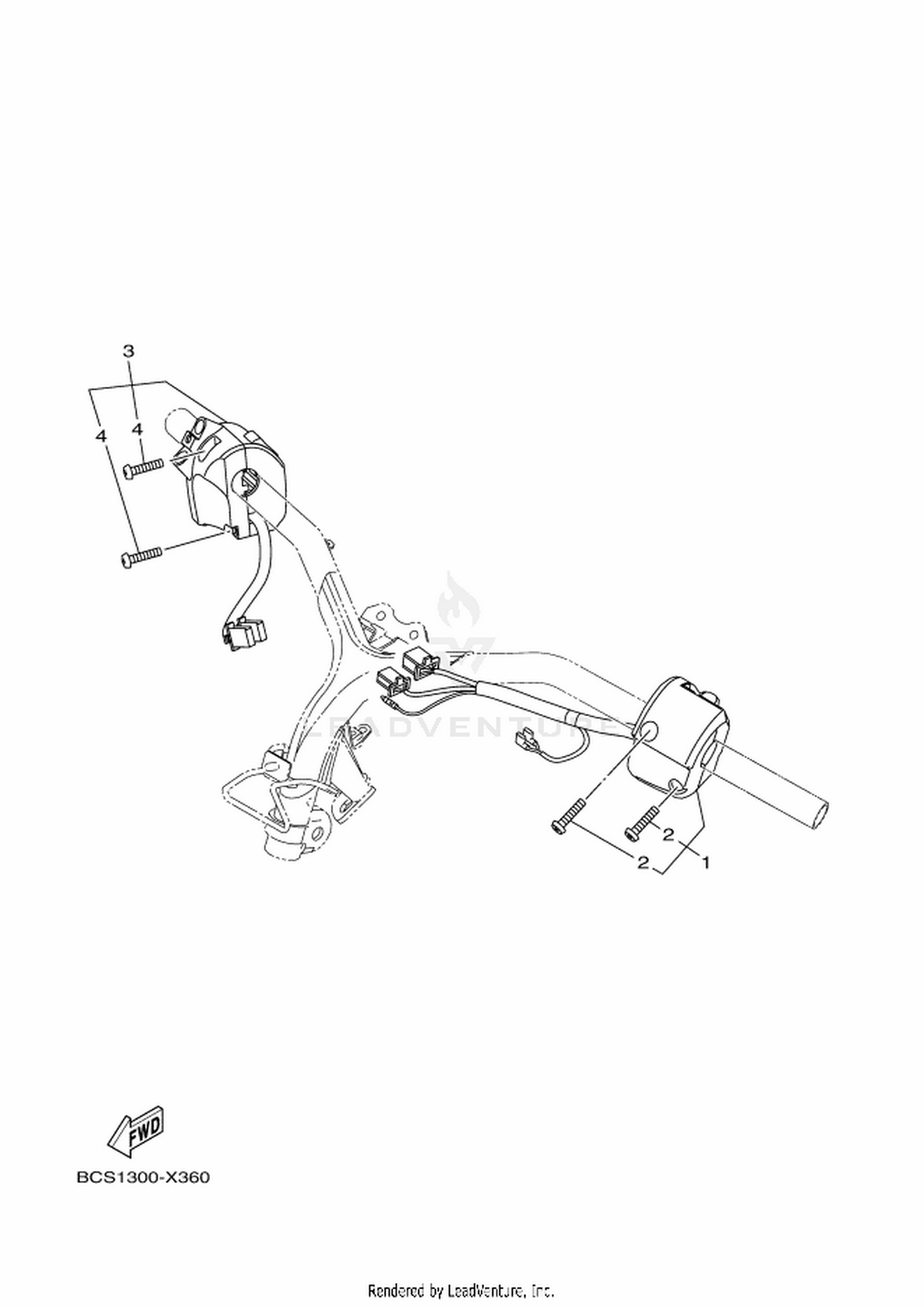 36 HANDLE SWITCH & LEVER