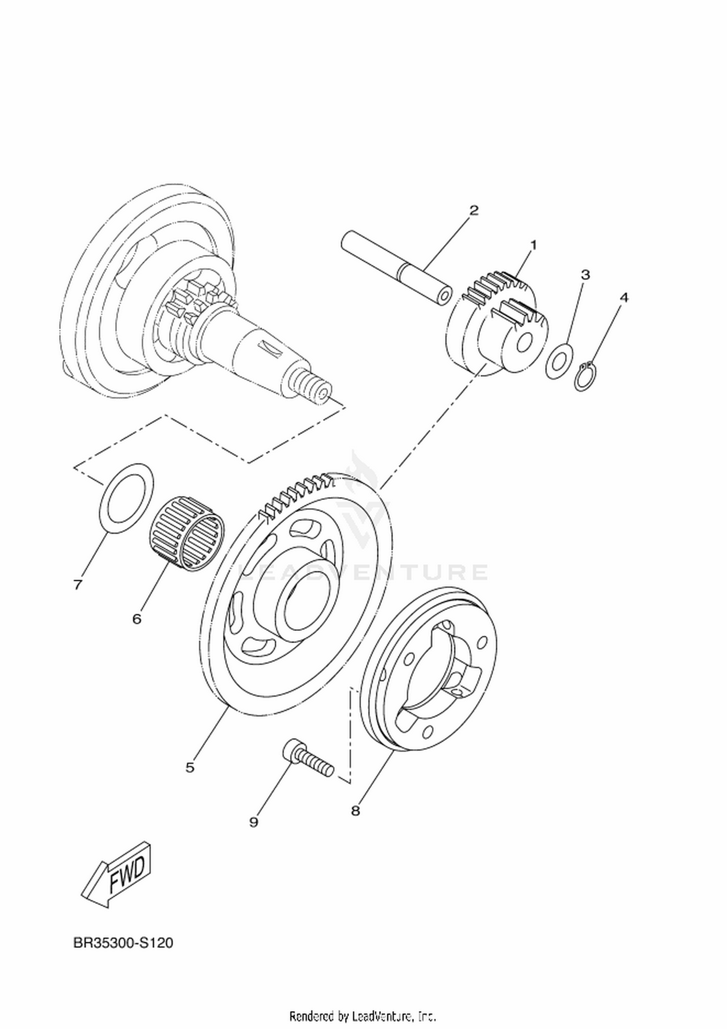 12 STARTER CLUTCH