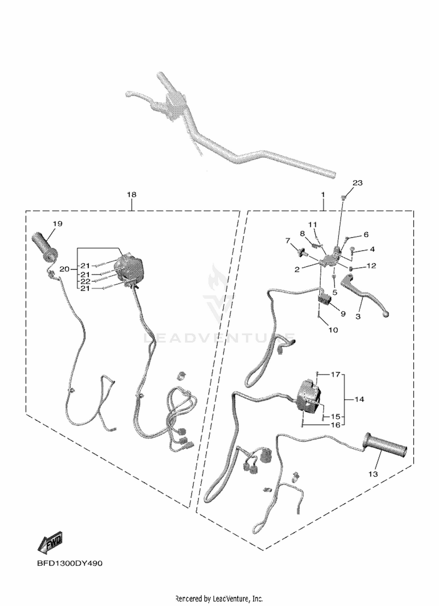 49 HANDLE SWITCH & LEVER