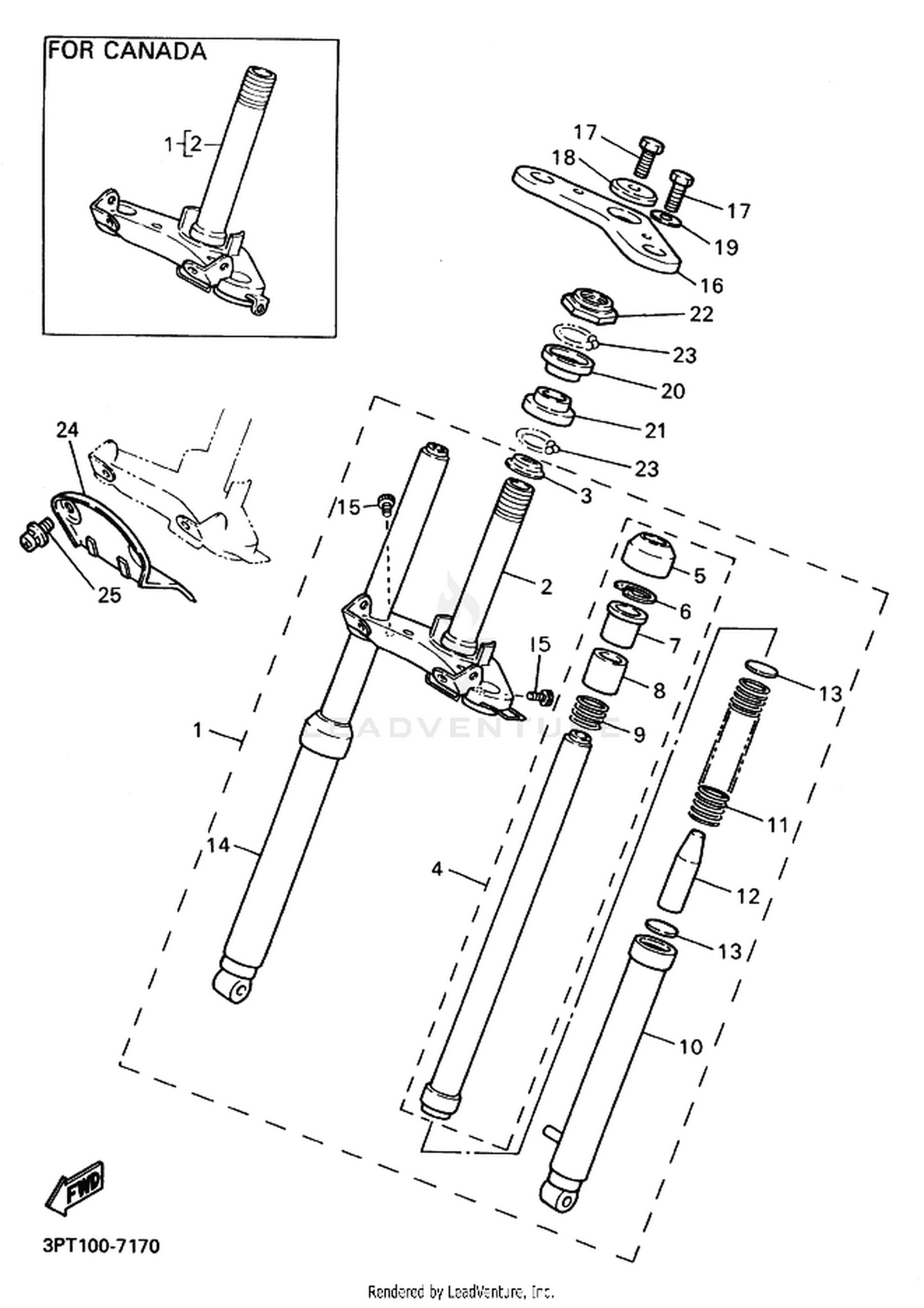 17 FRONT FORK