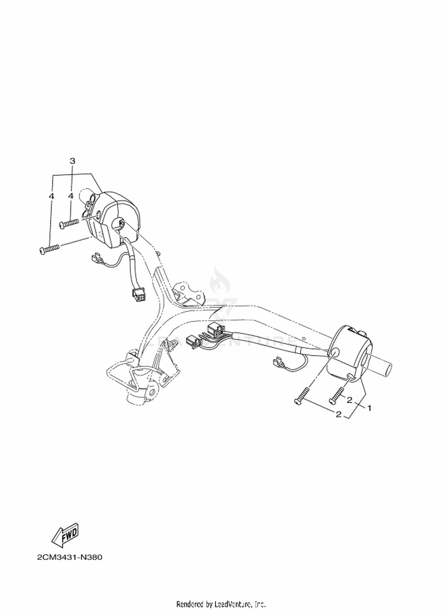 38 HANDLE SWITCH  LEVER