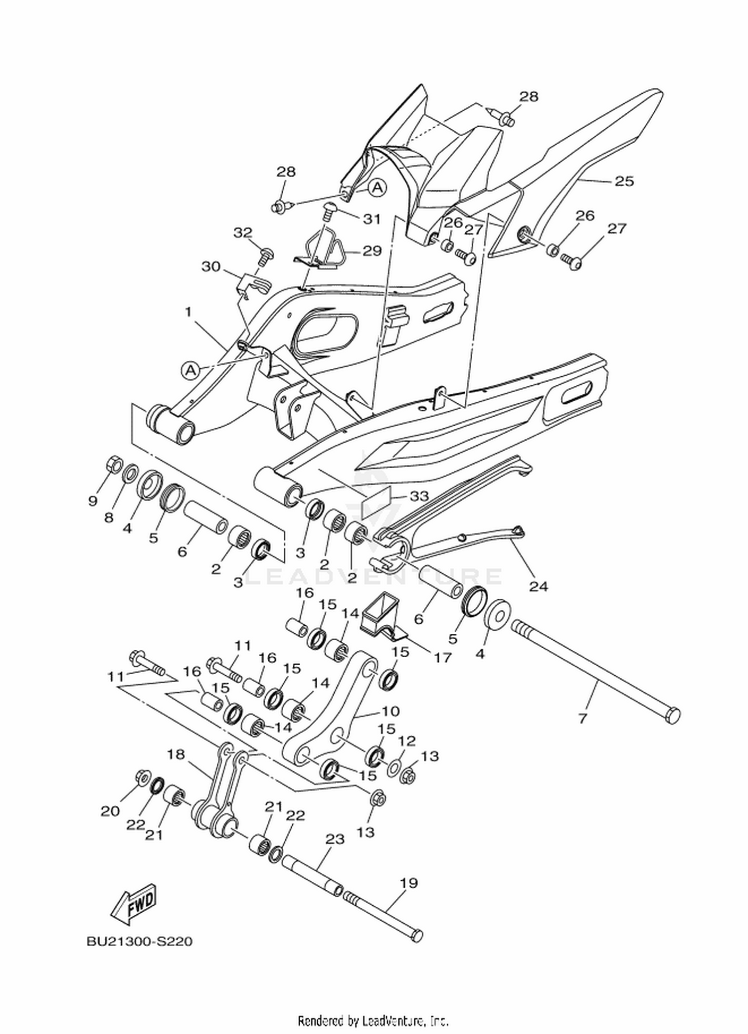 22 REAR ARM