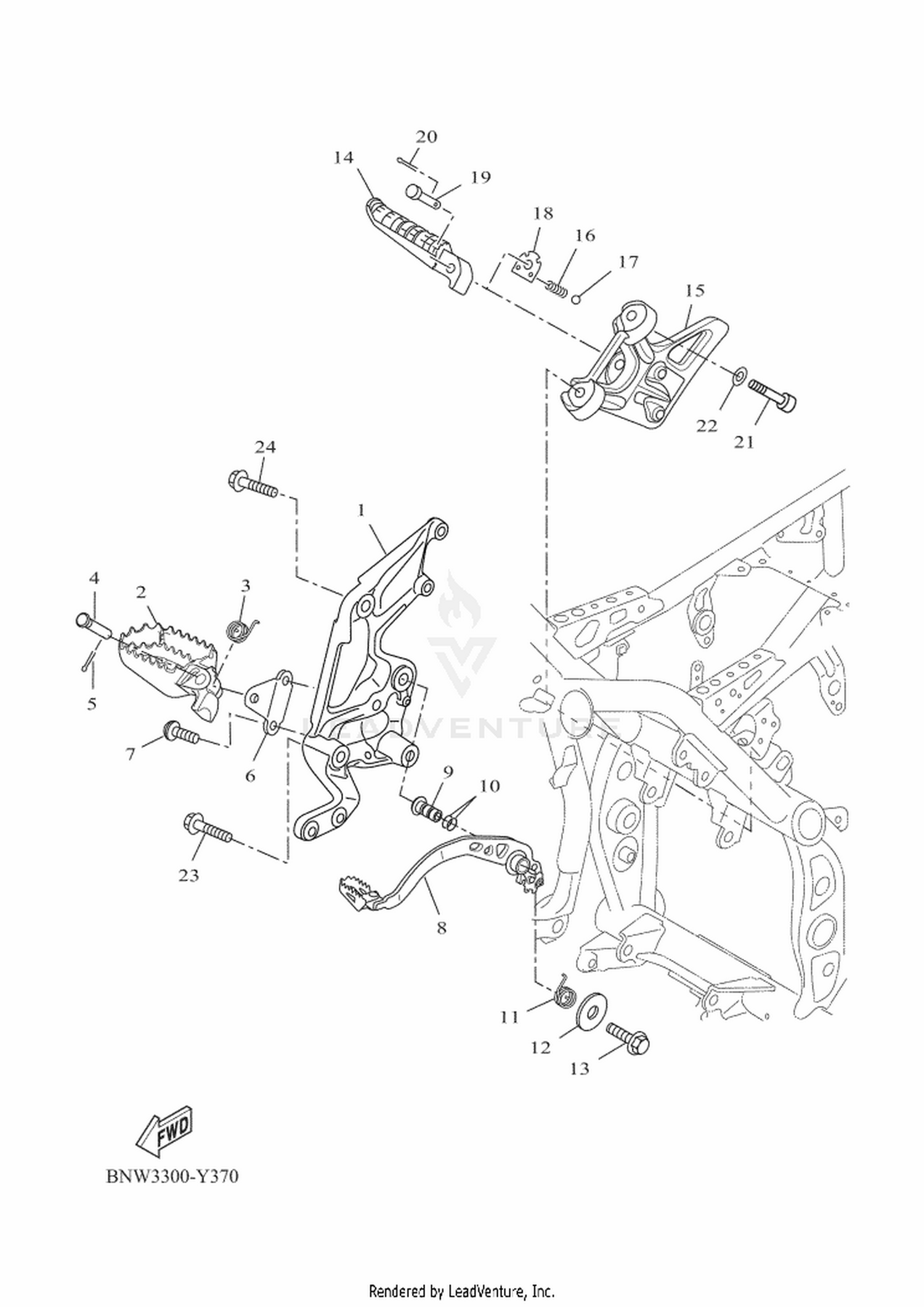 37 STAND & FOOTREST 2
