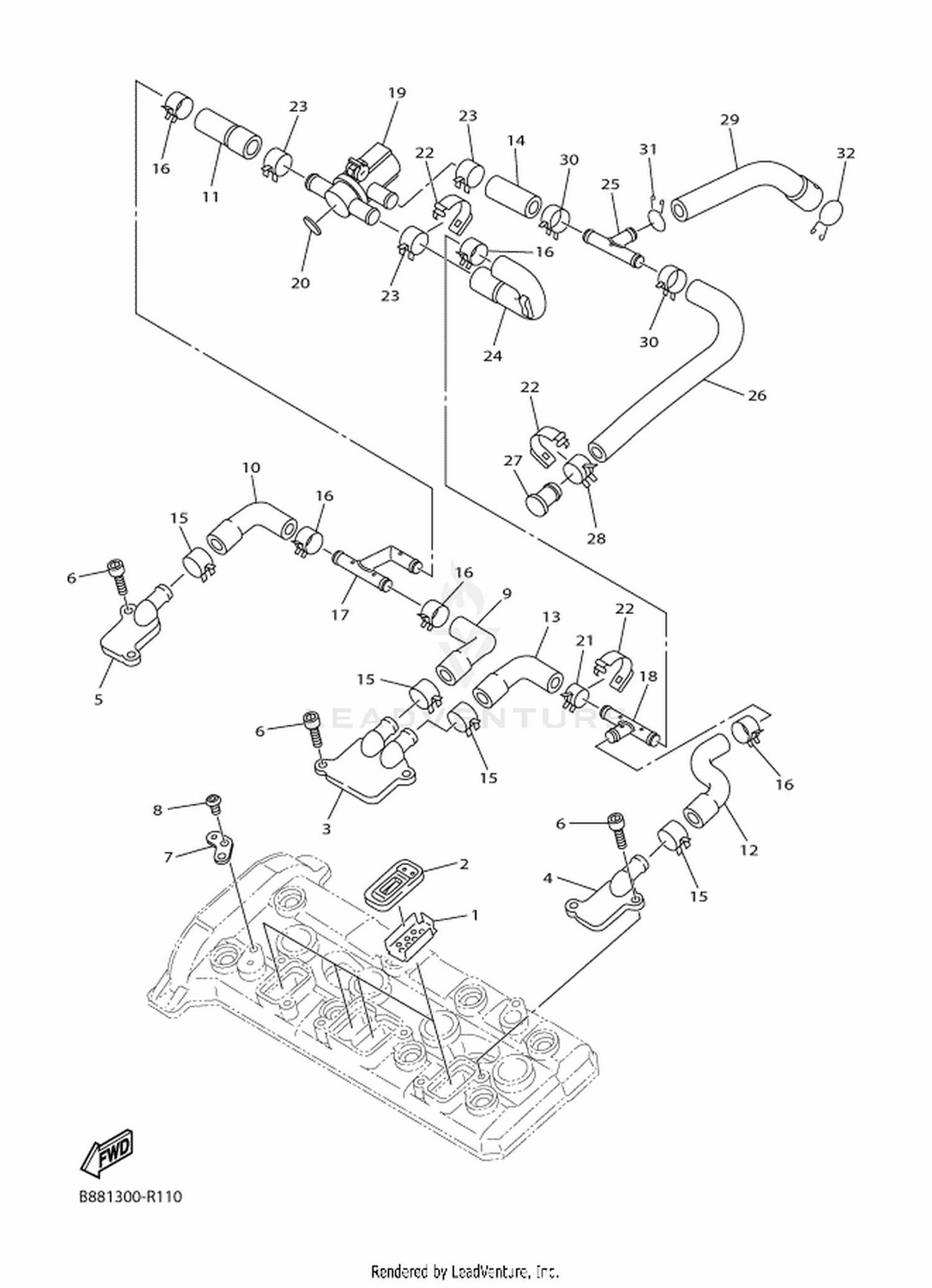 11 AIR INDUCTION SYSTEM