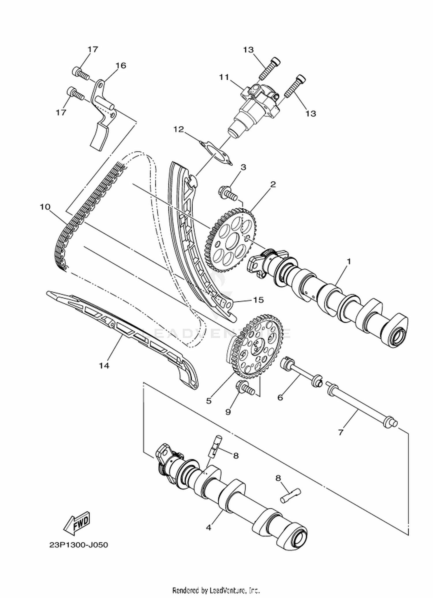 05 CAMSHAFT  CHAIN