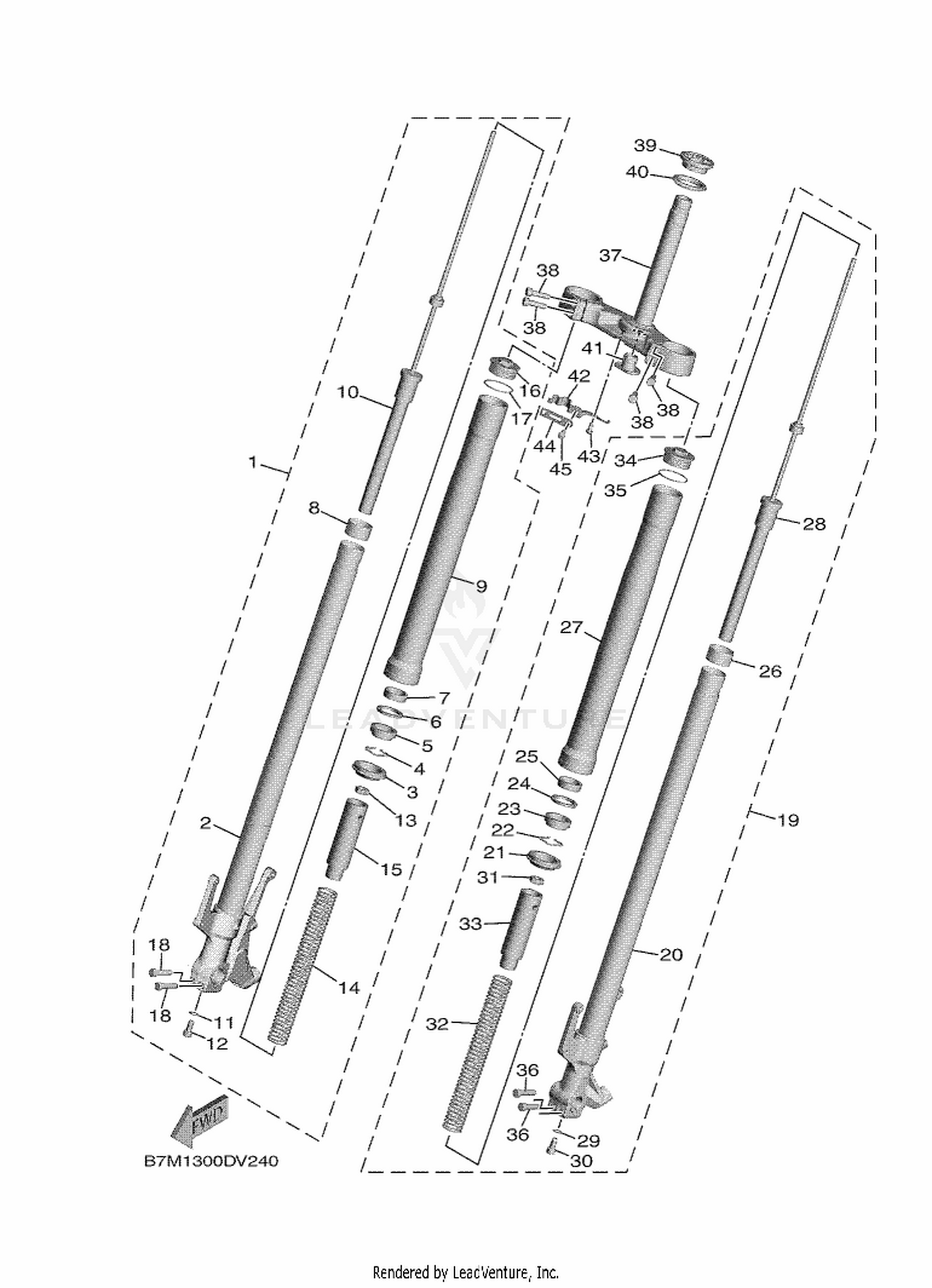 24 FRONT FORK