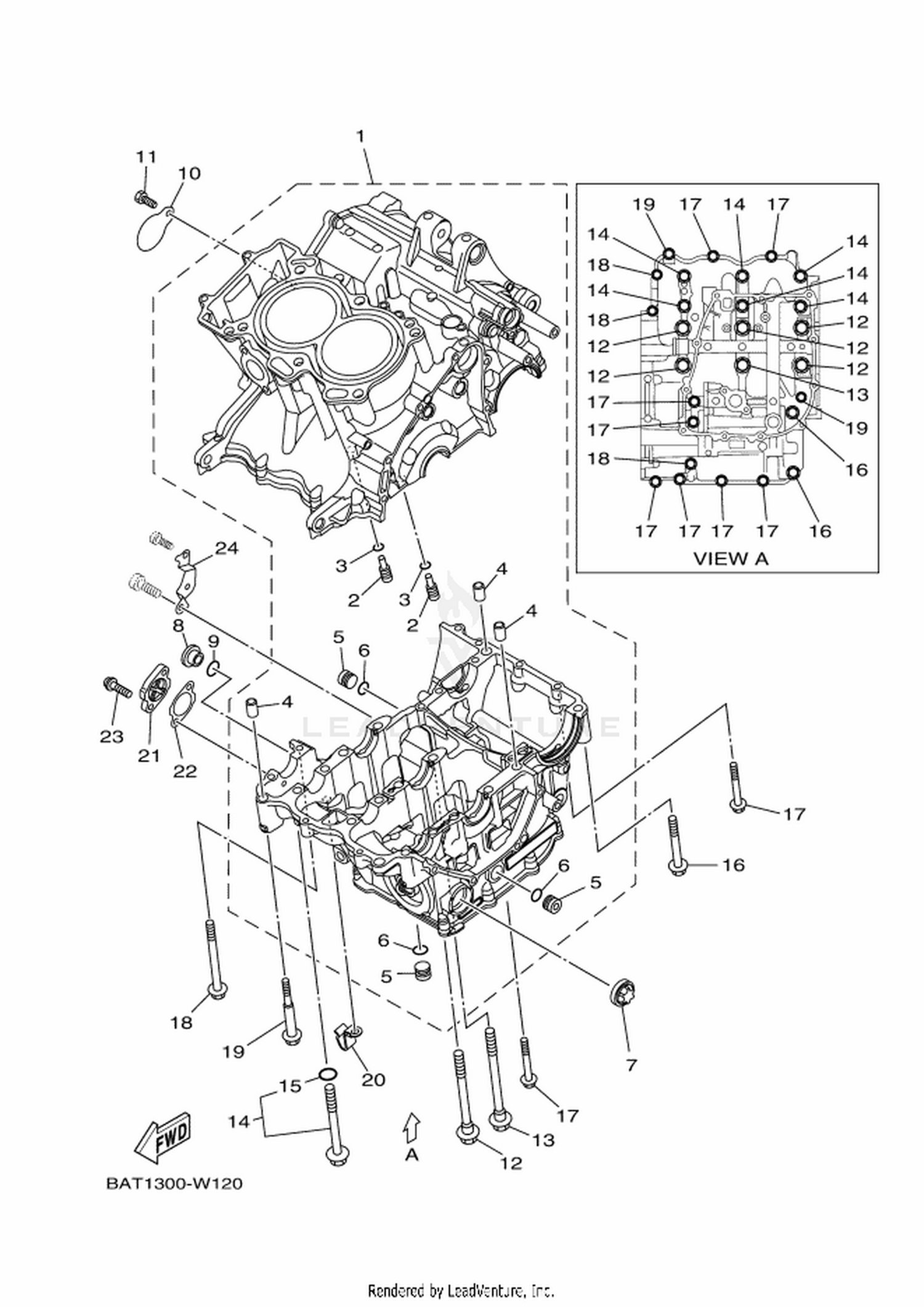 13 CRANKCASE