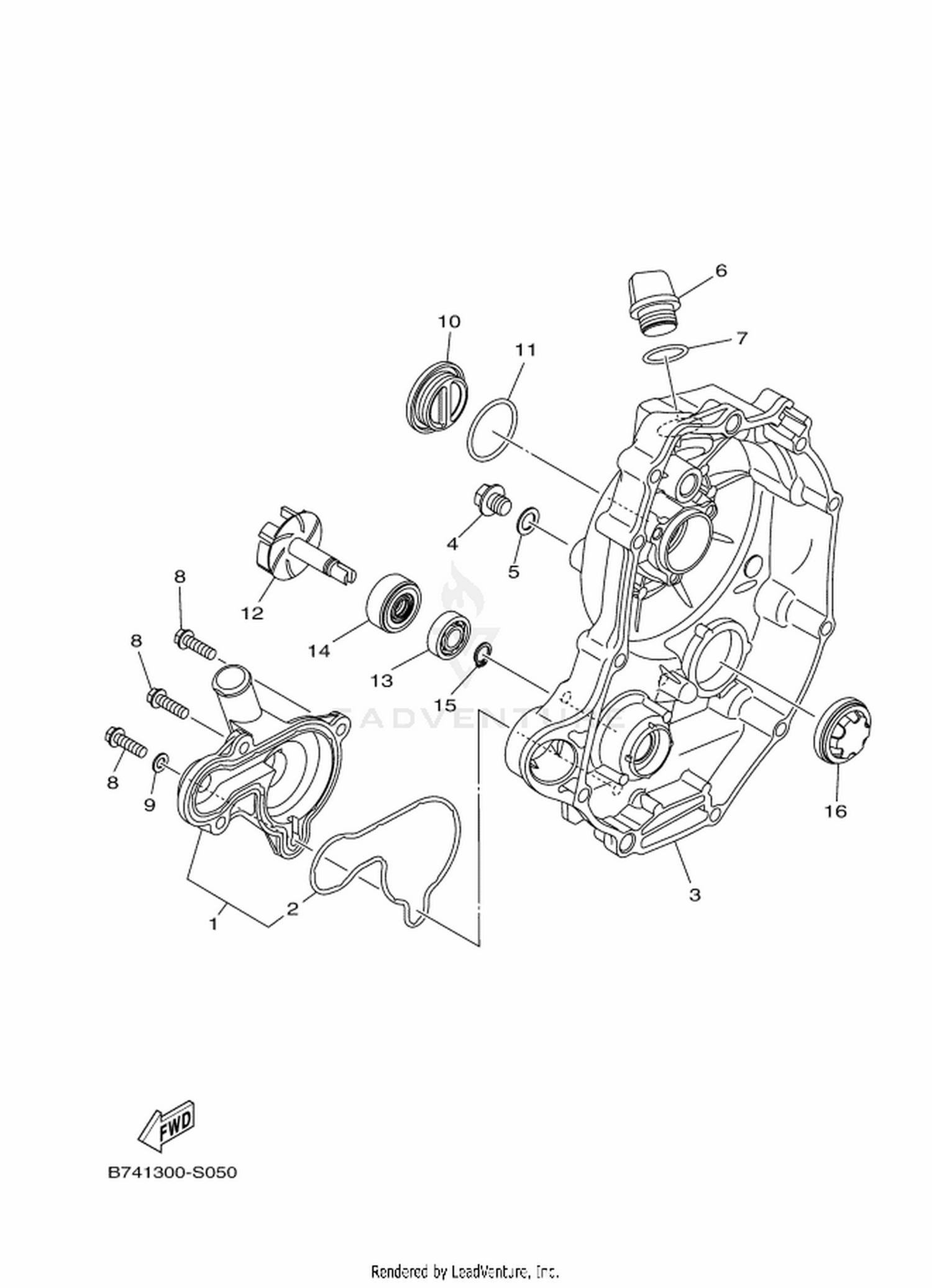 05 WATER PUMP