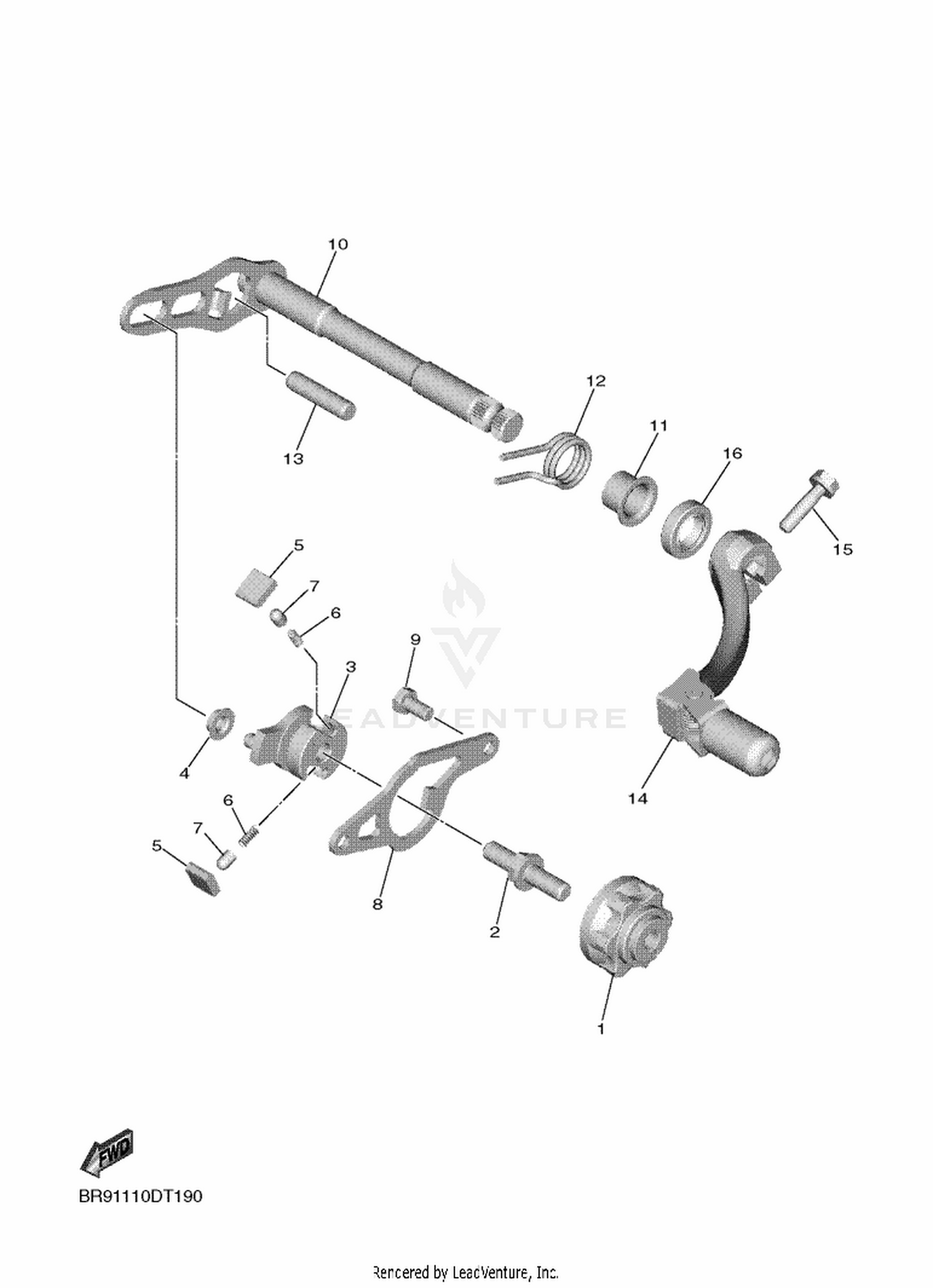 19 SHIFT SHAFT
