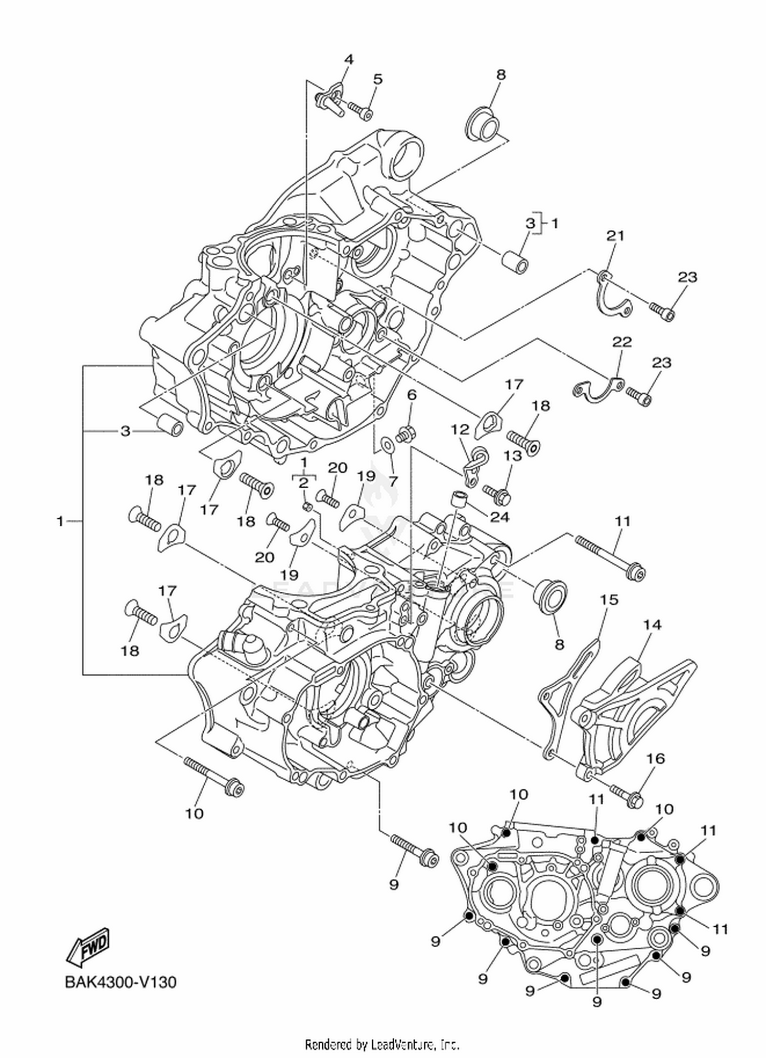 16 CRANKCASE