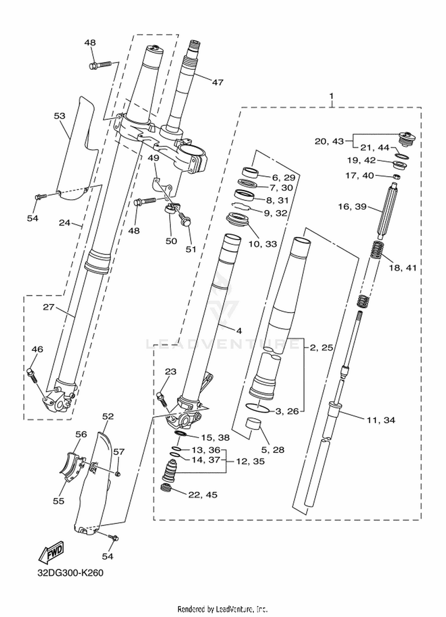 26 FRONT FORK