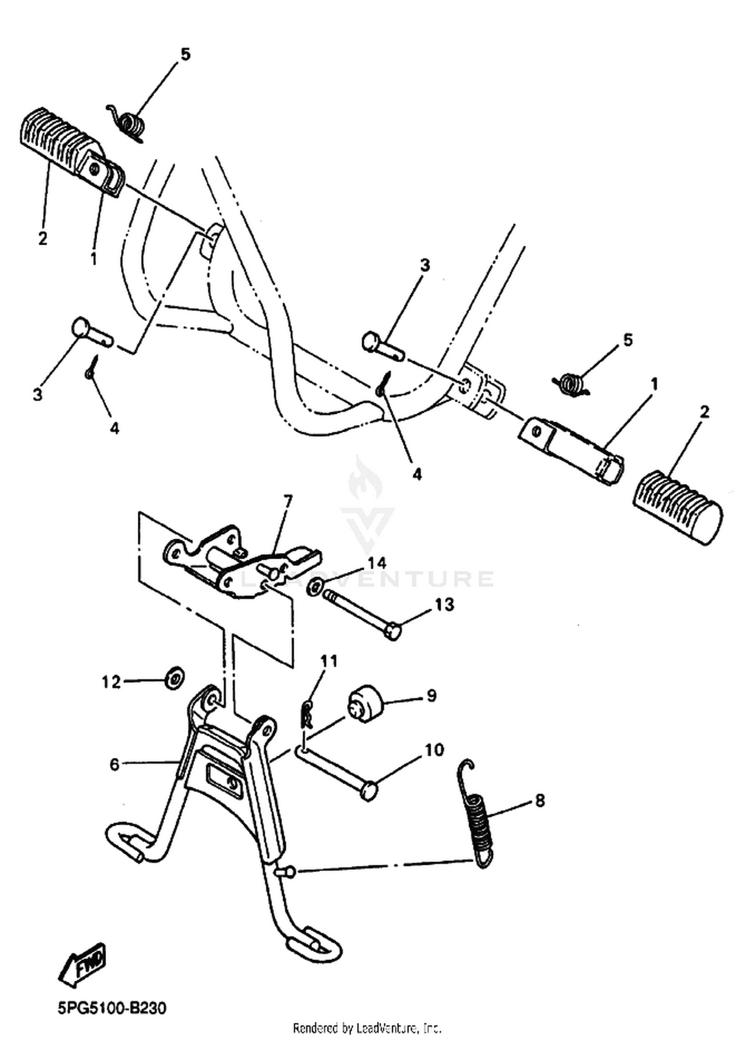 23 STAND  FOOTREST