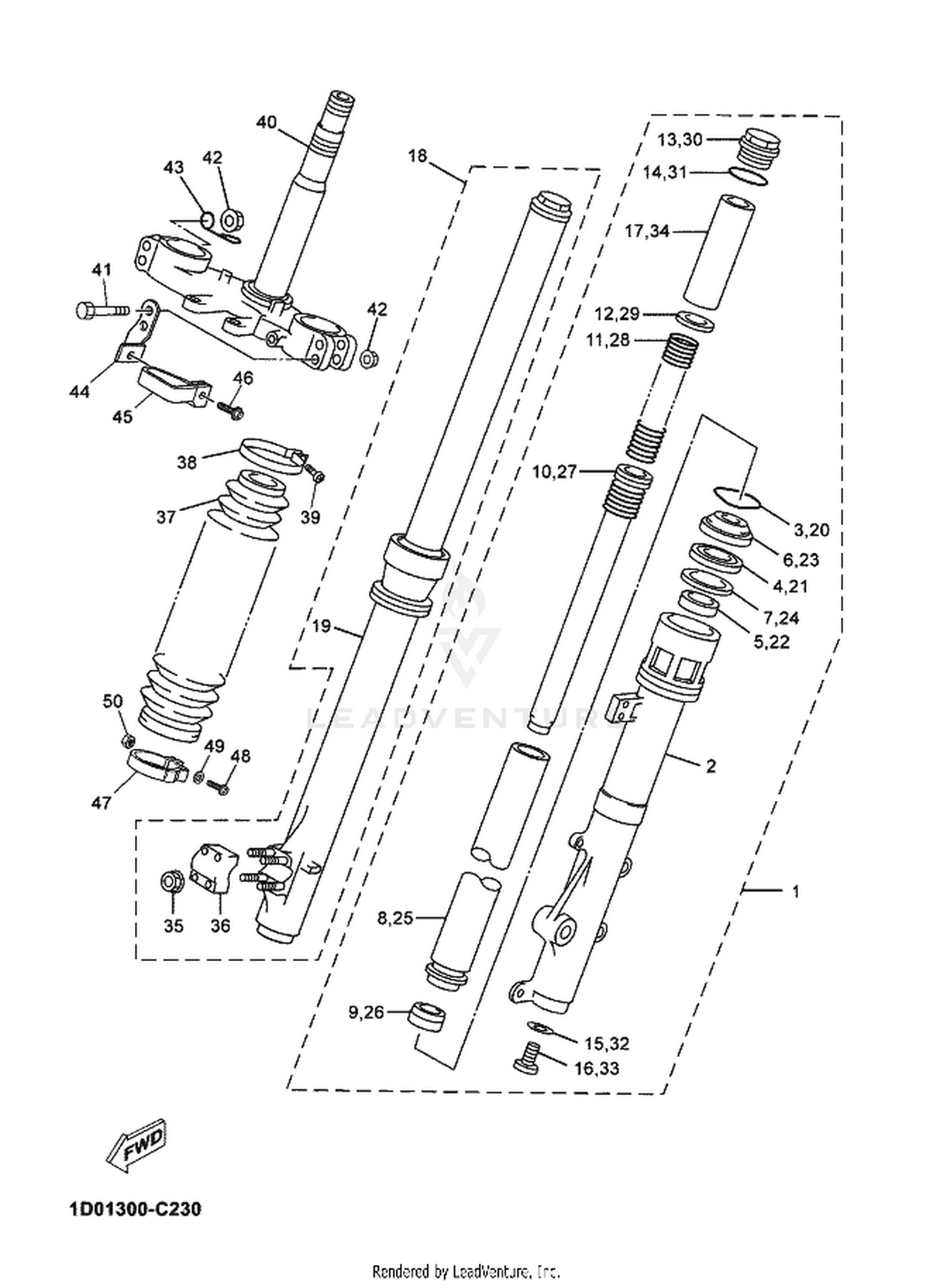 23 FRONT FORK