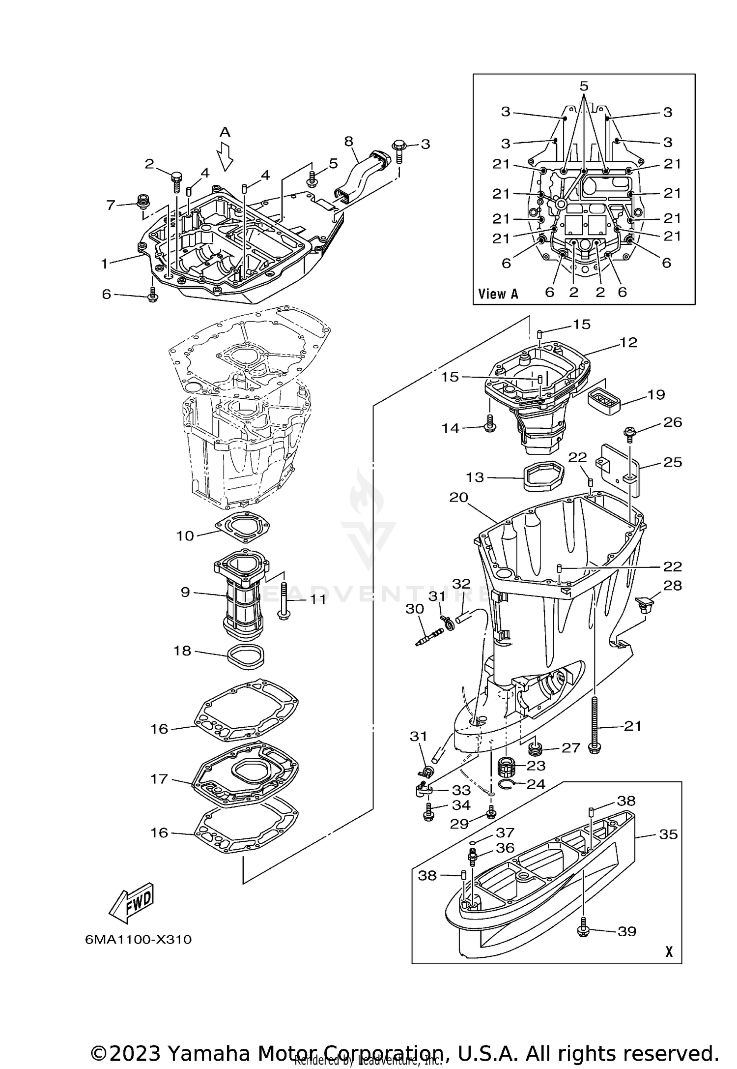 UPPER CASING