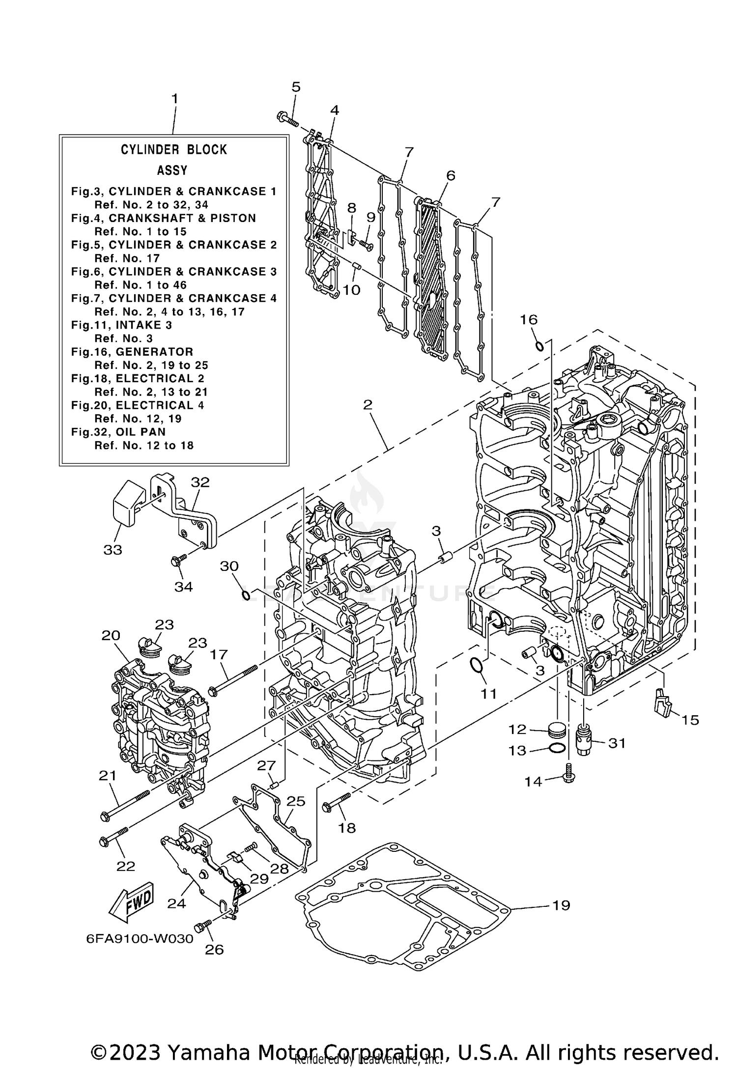 CYLINDER CRANKCASE 1