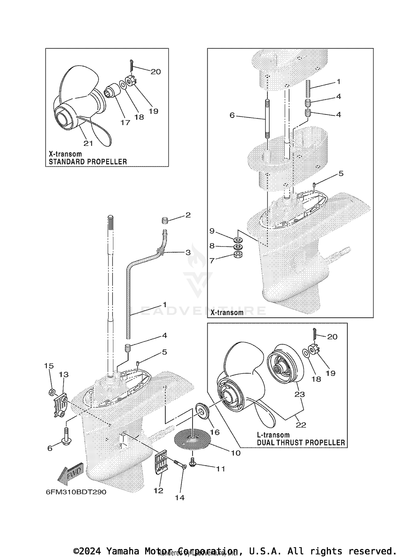 LOWER CASING DRIVE 2