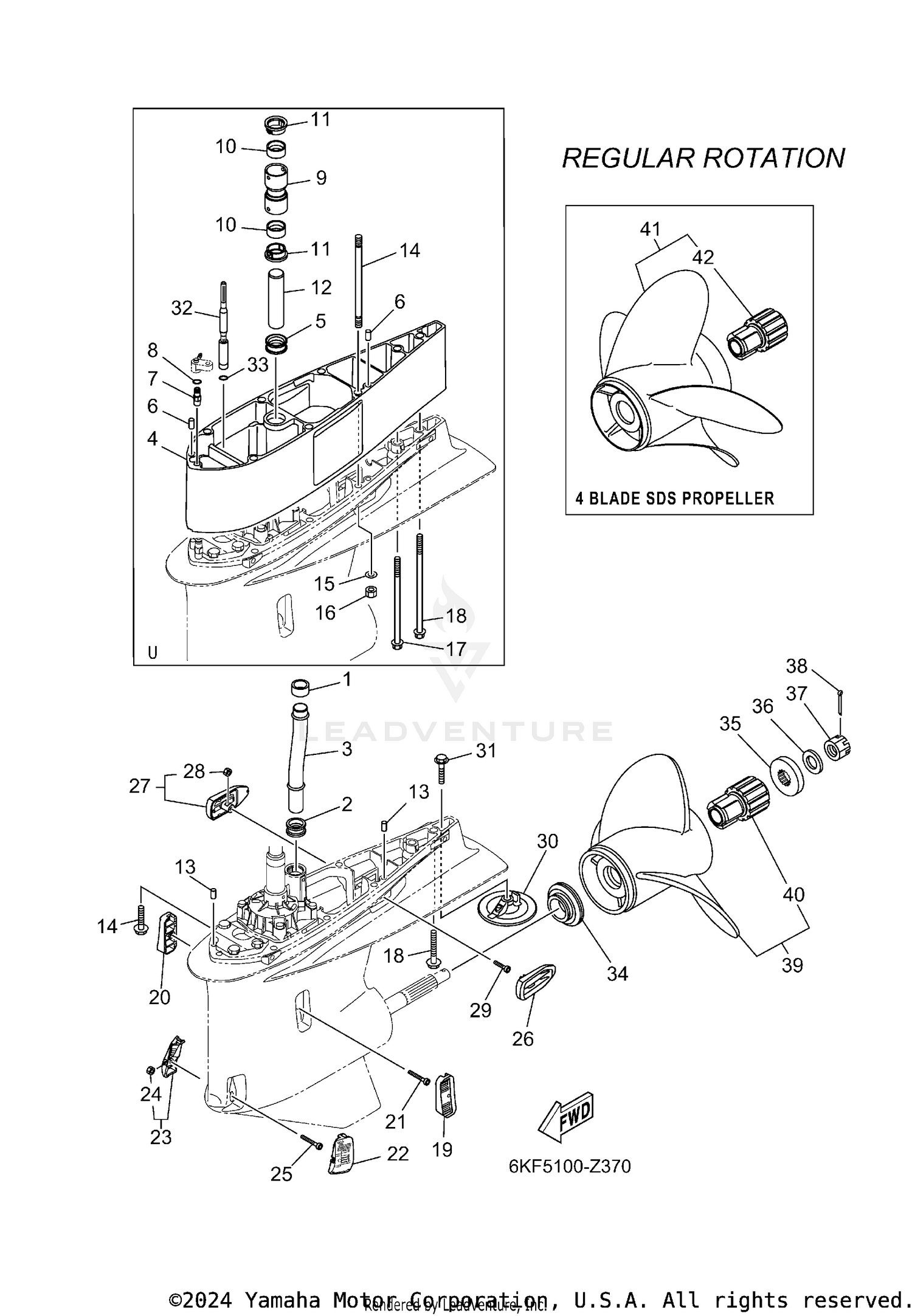 LOWER CASING DRIVE 2