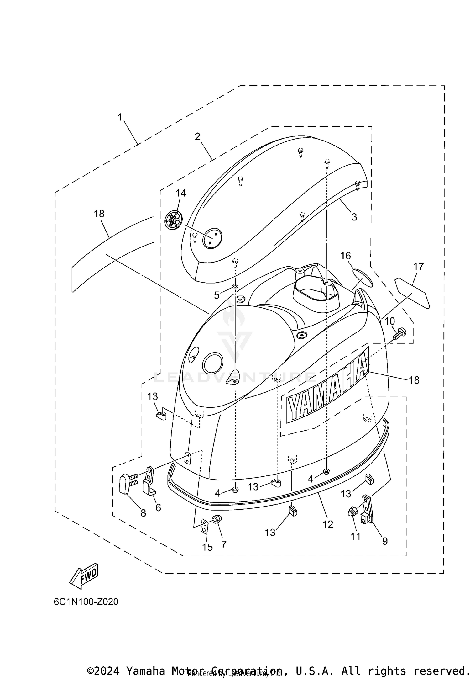 TOP COWLING