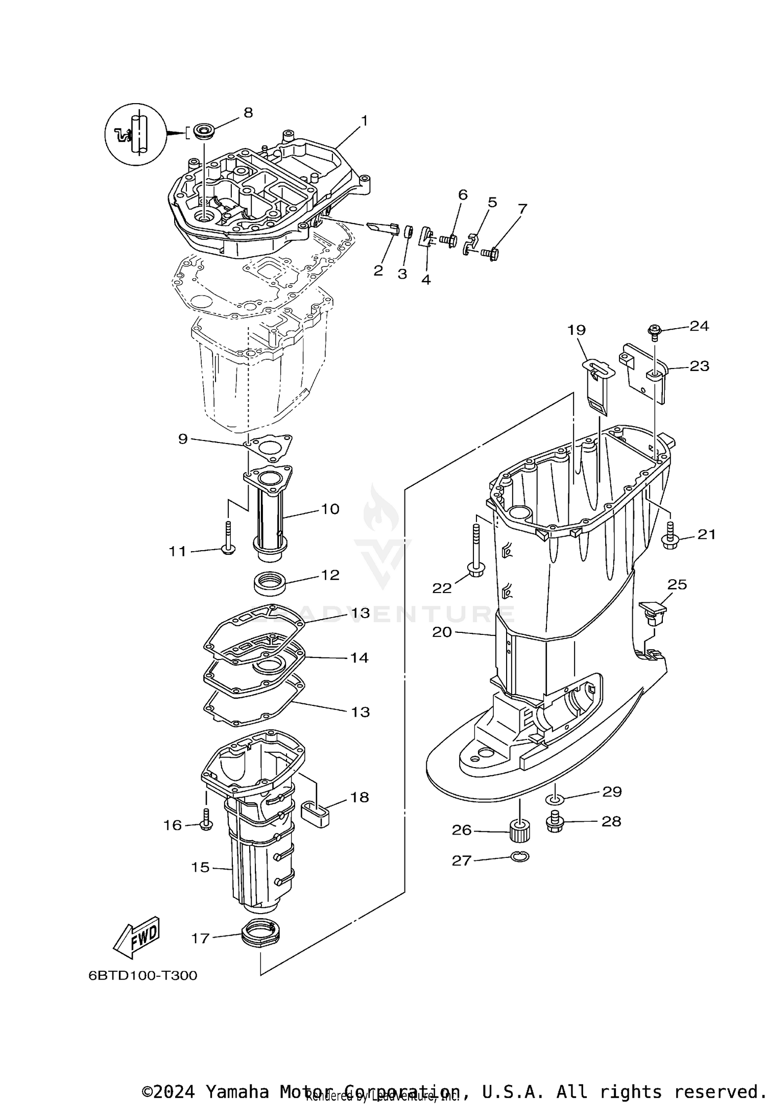 UPPER CASING