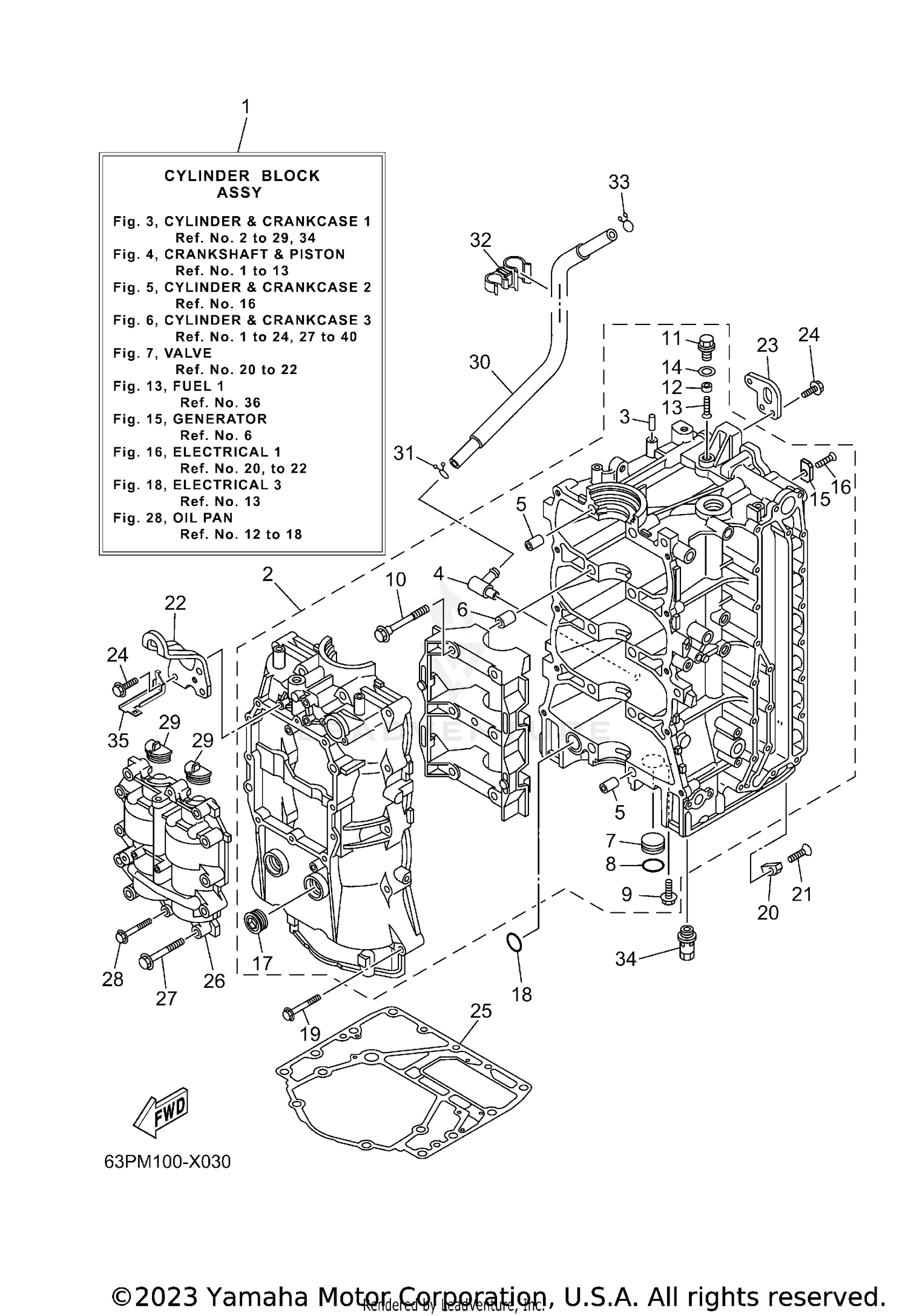 CYLINDER CRANKCASE 1