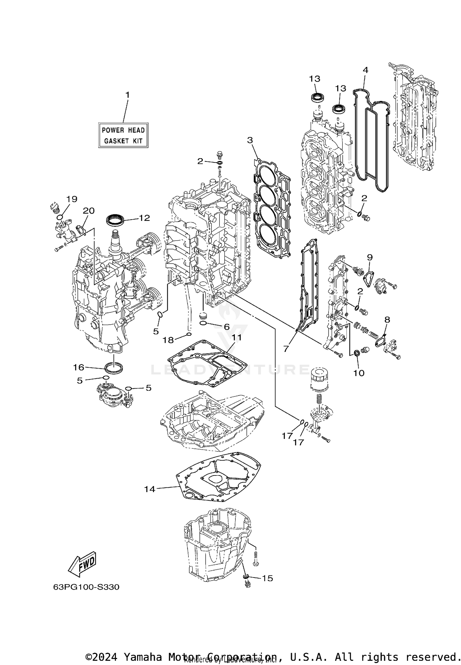 Assembly diagram