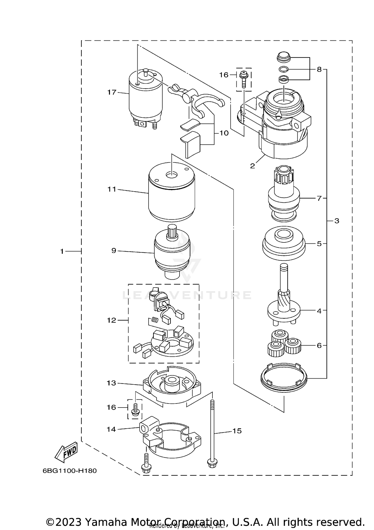 STARTING MOTOR