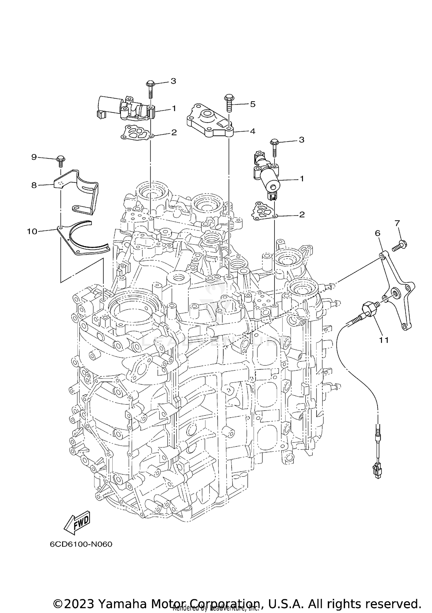 CYLINDER CRANKCASE 3