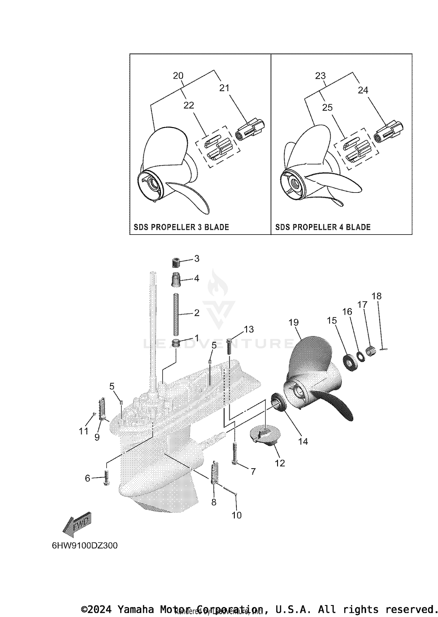 LOWER CASING DRIVE 2