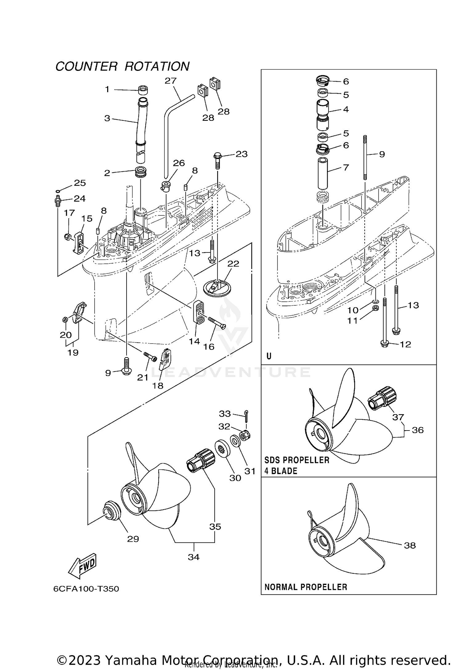 LOWER CASING DRIVE 4