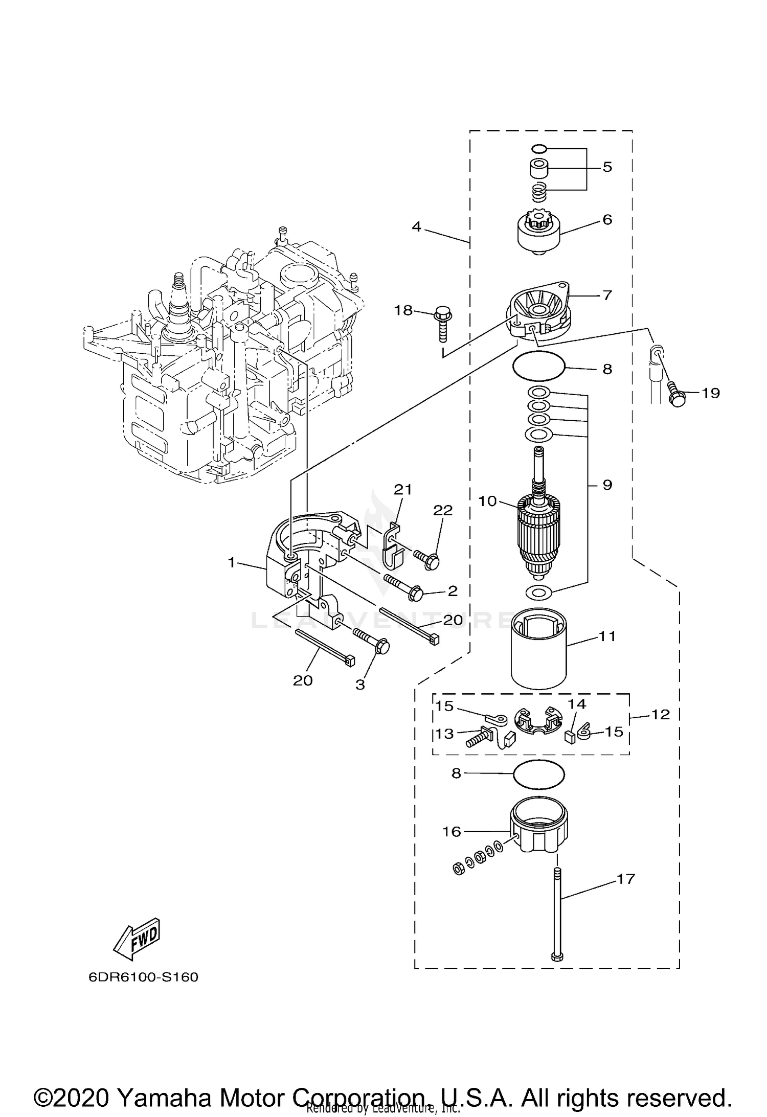 STARTING MOTOR