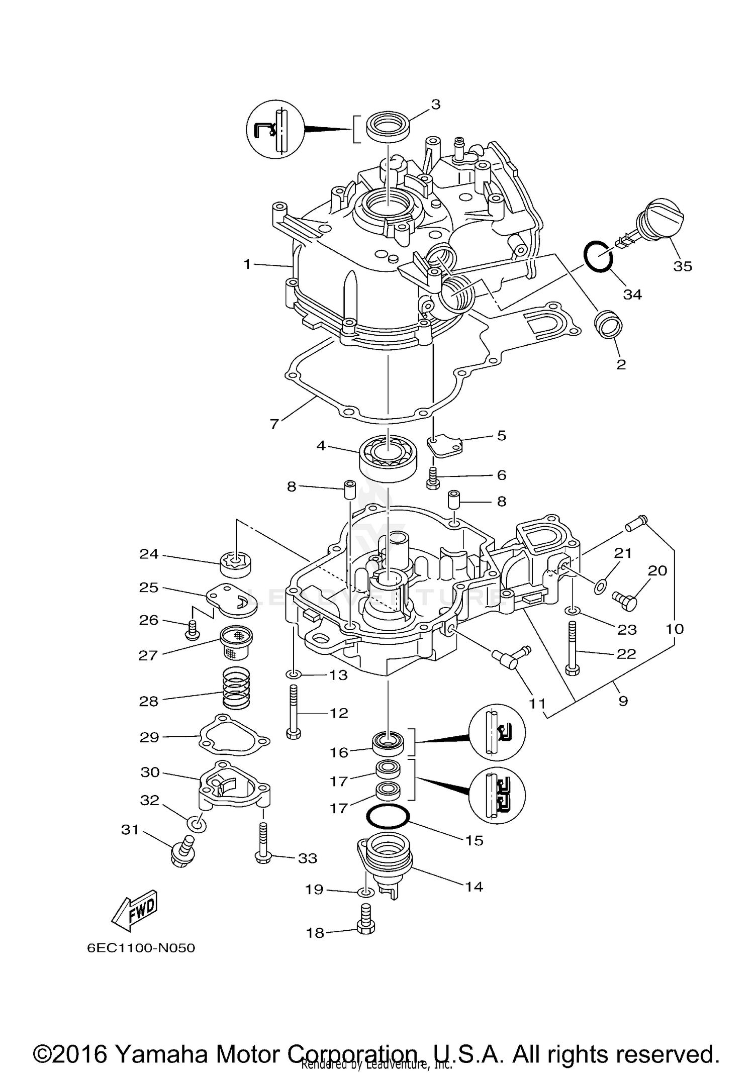 CYLINDER CRANKCASE 2
