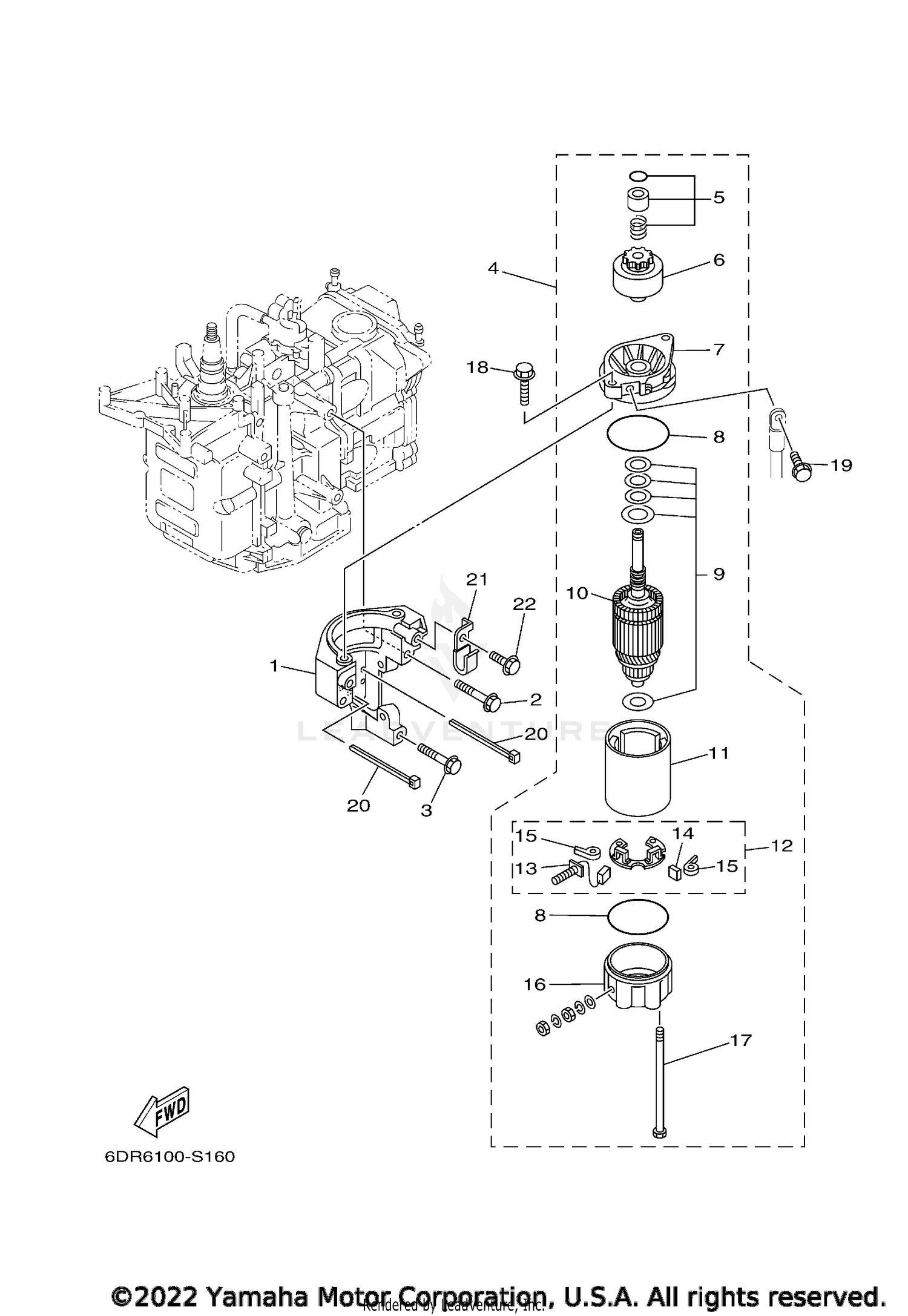 STARTING MOTOR