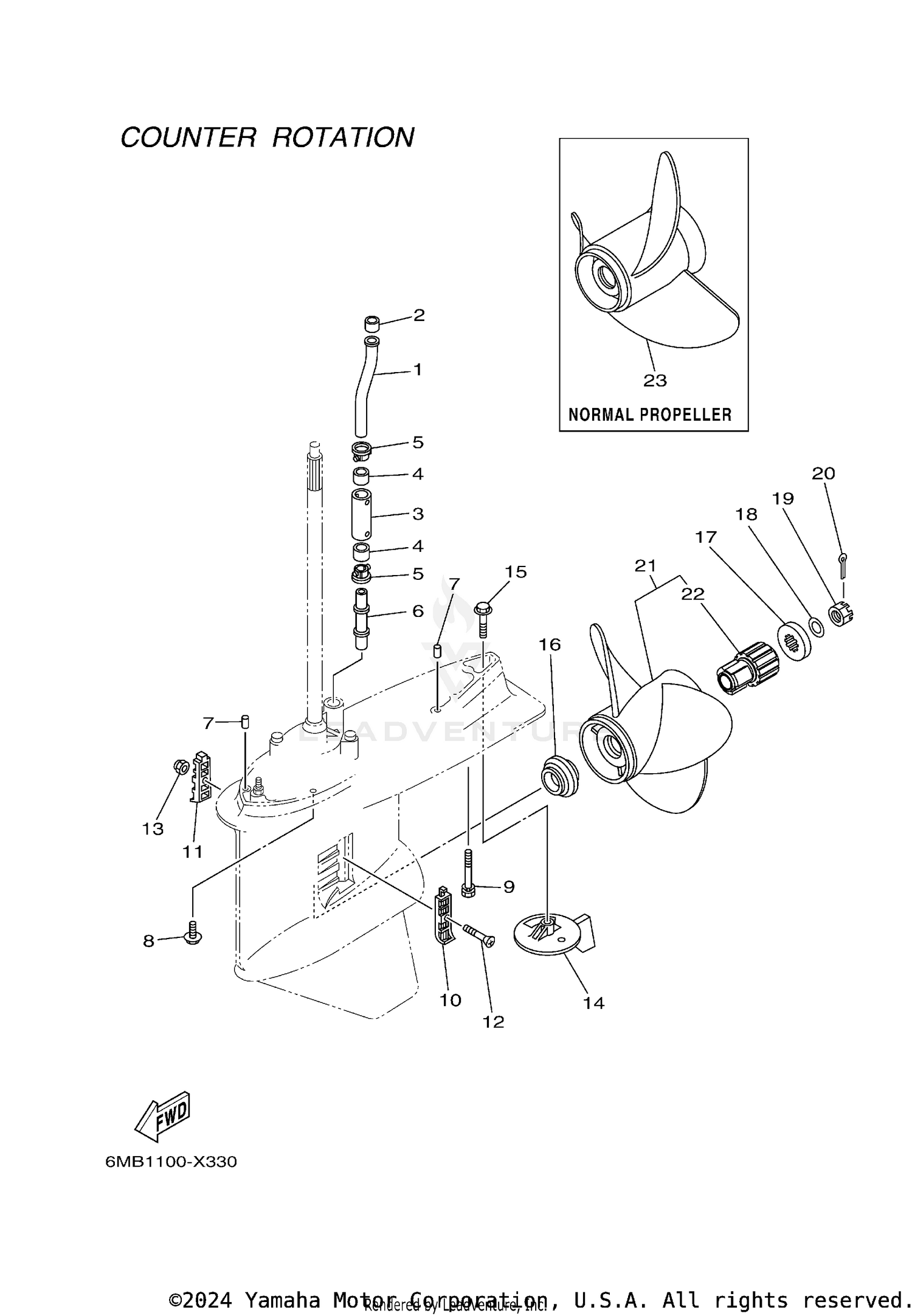 LOWER CASING DRIVE 4