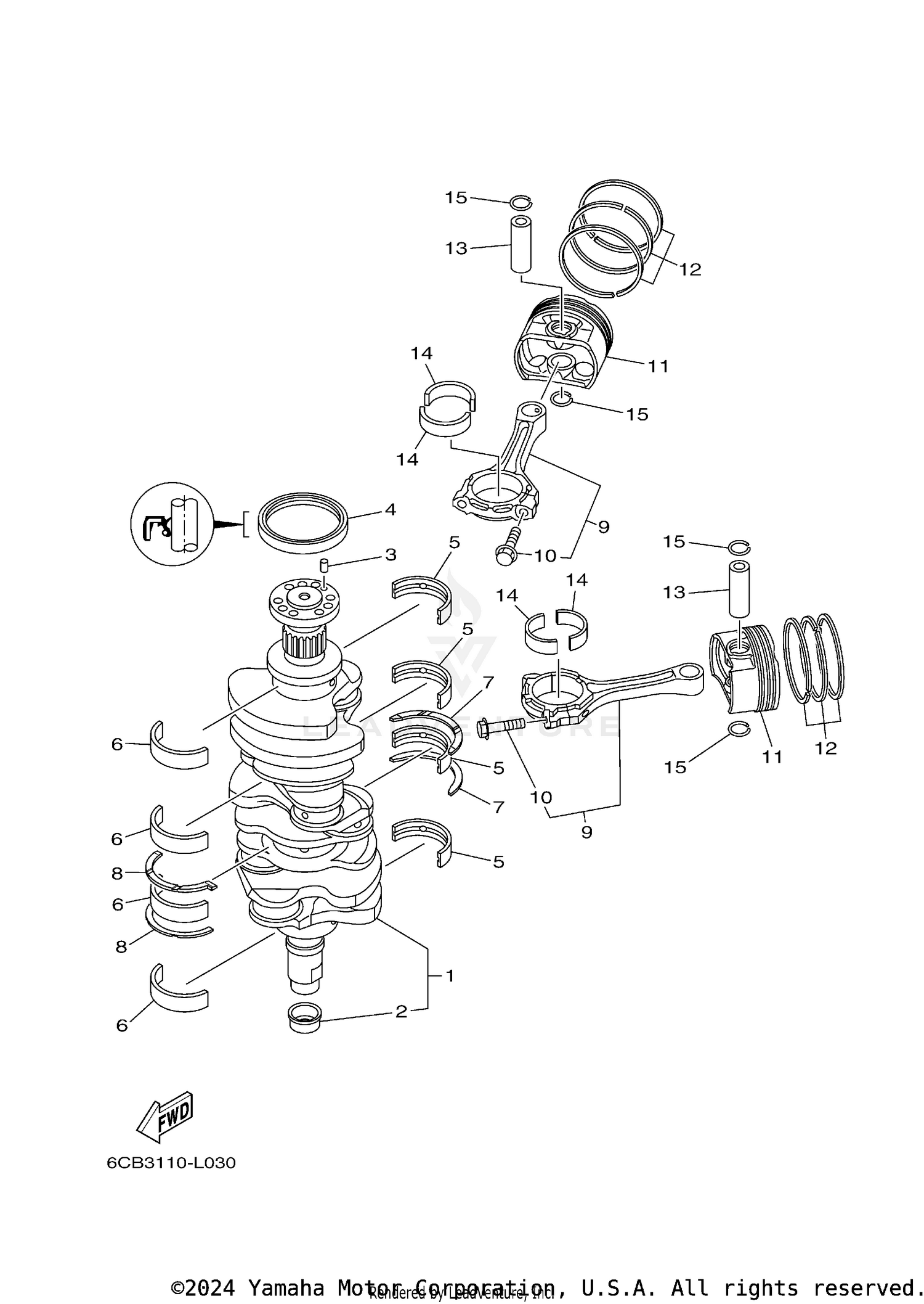 CRANKSHAFT PISTON