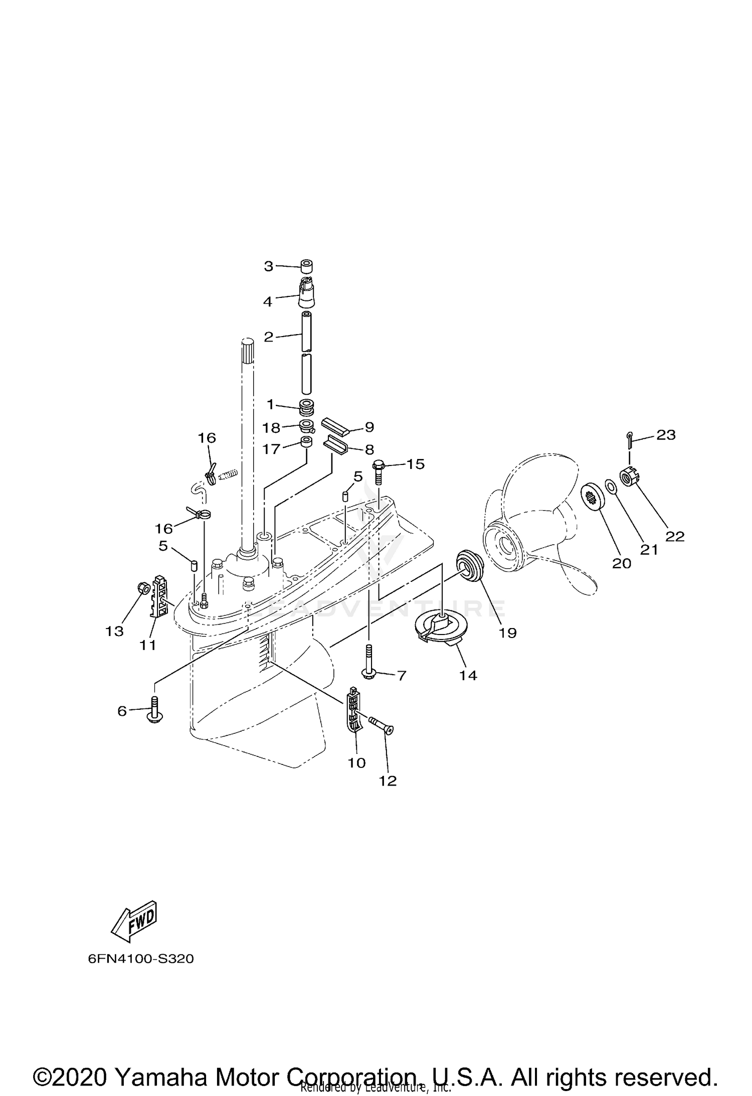 LOWER CASING DRIVE 2