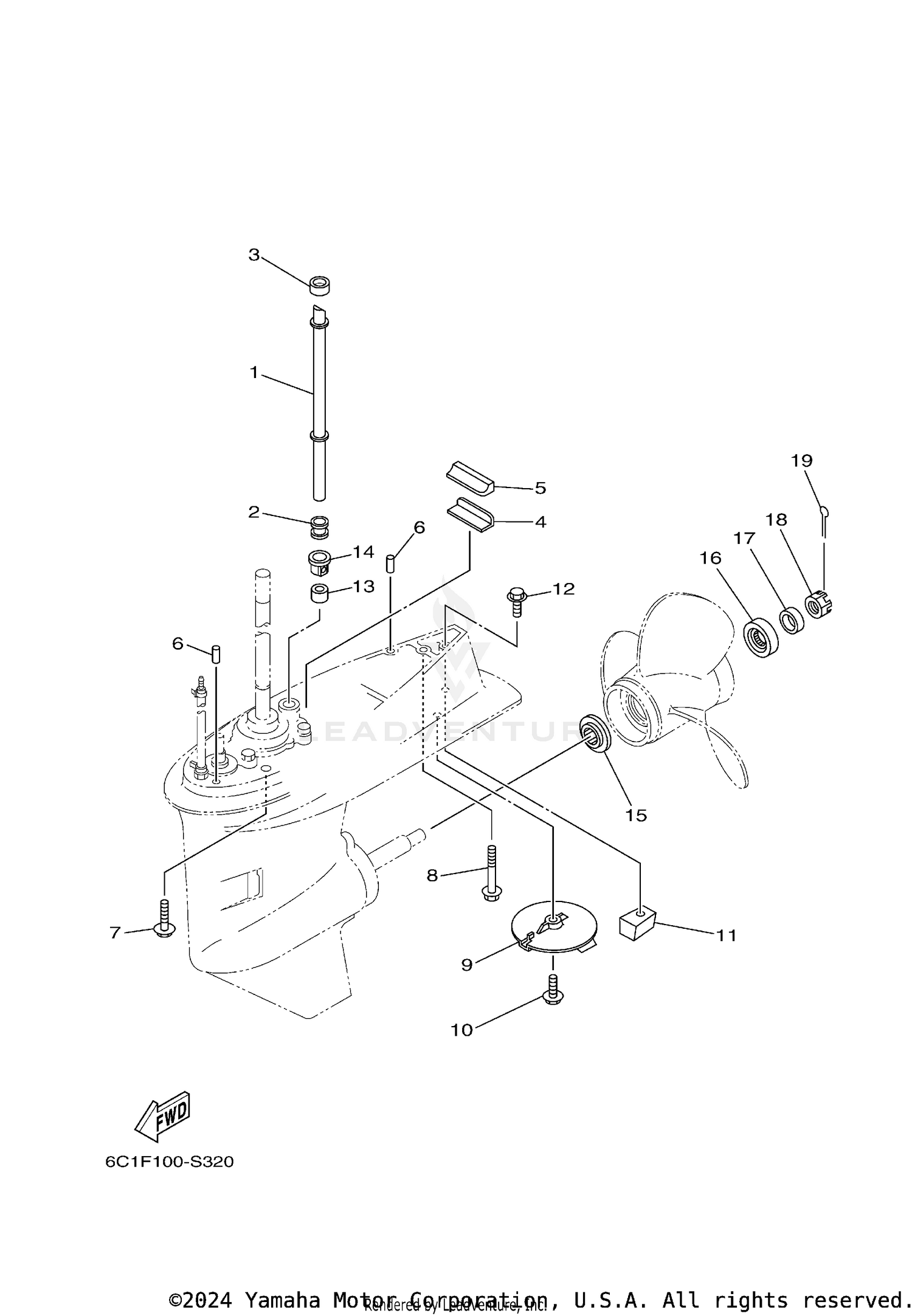 LOWER CASING DRIVE 2