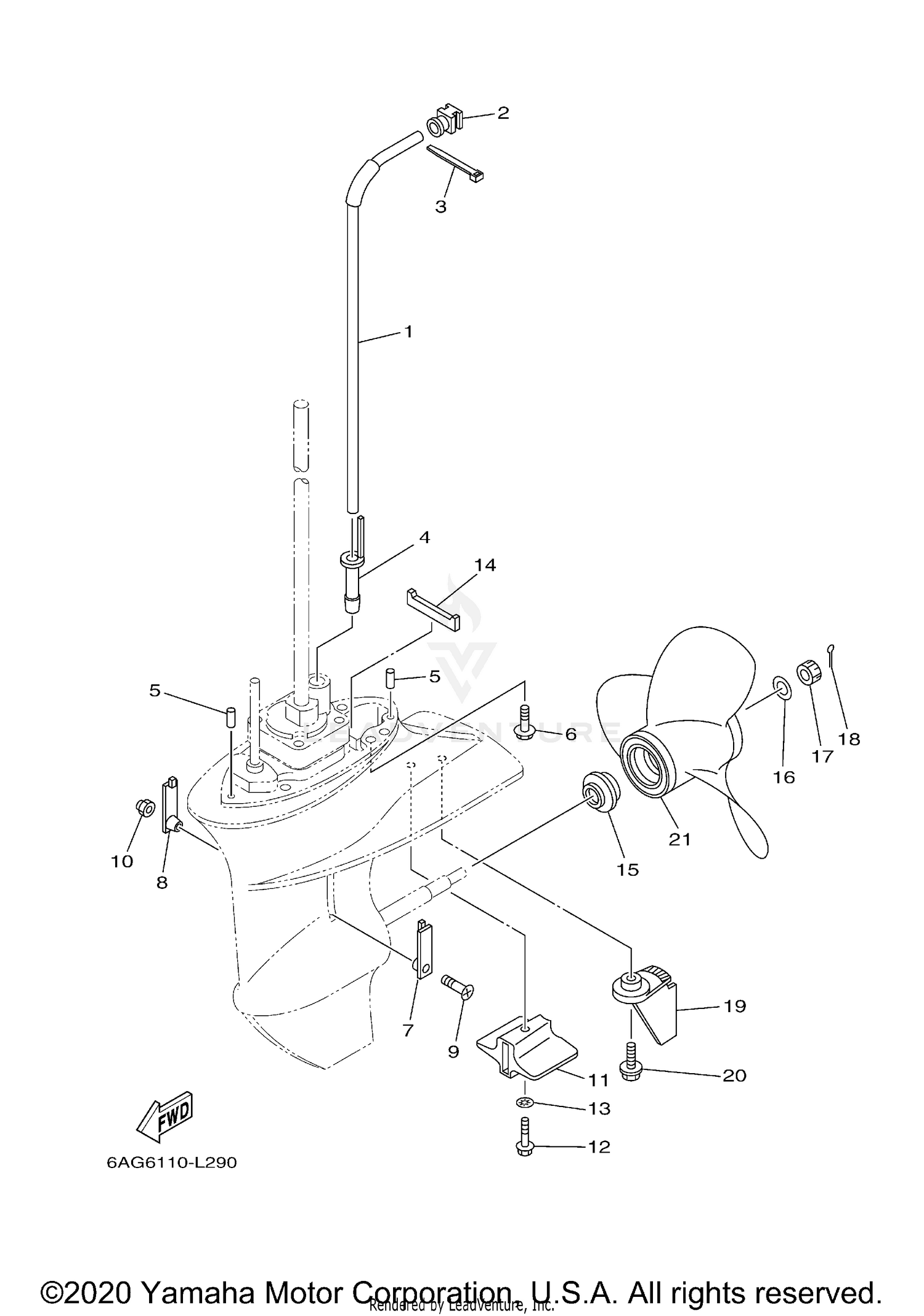 LOWER CASING DRIVE 2