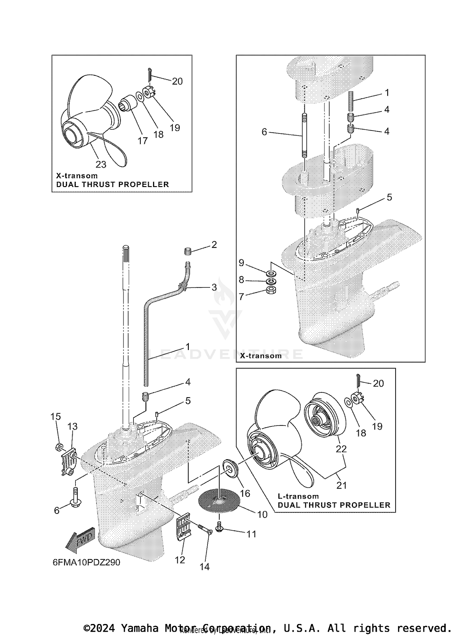 LOWER CASING DRIVE 2