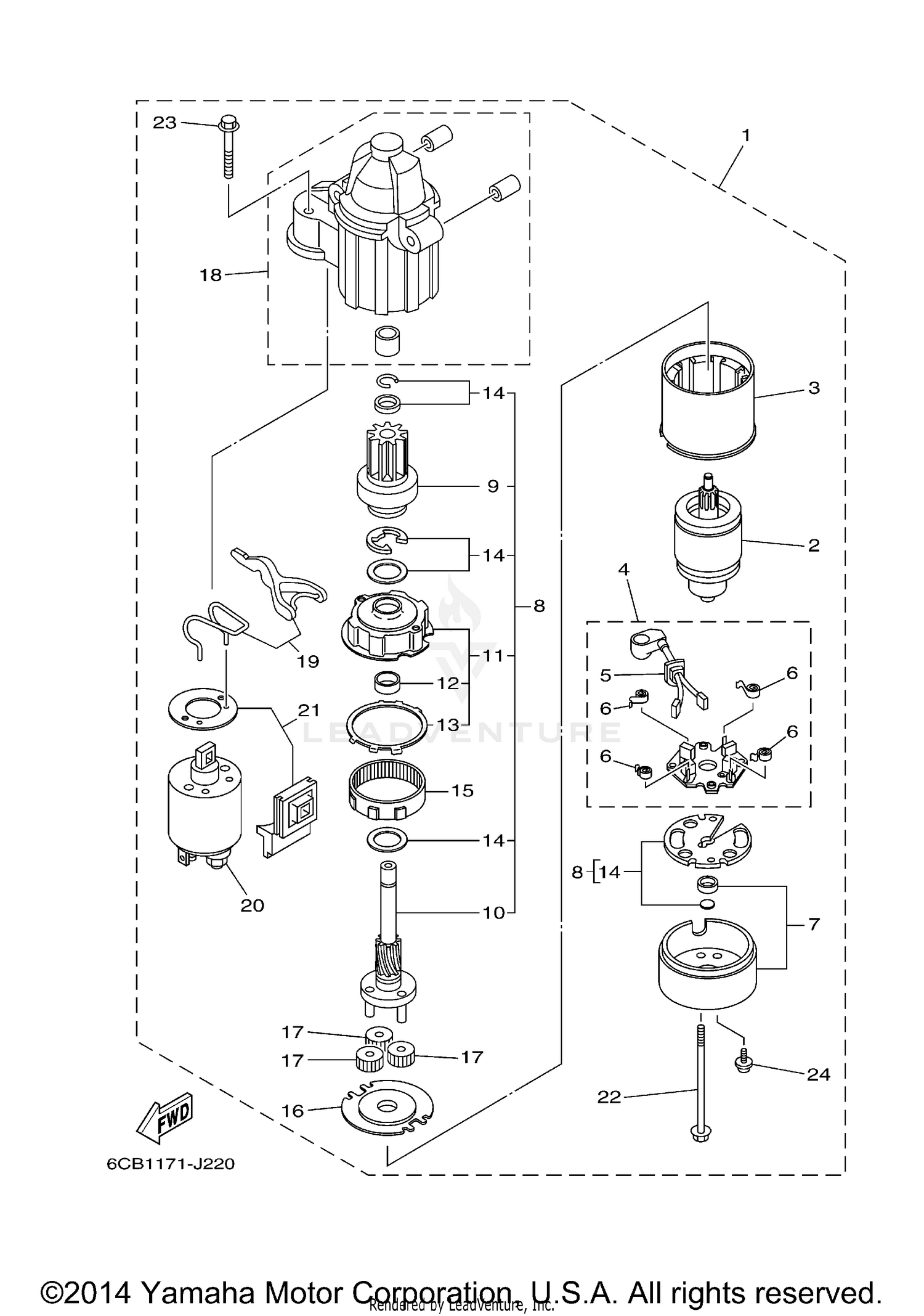 STARTING MOTOR