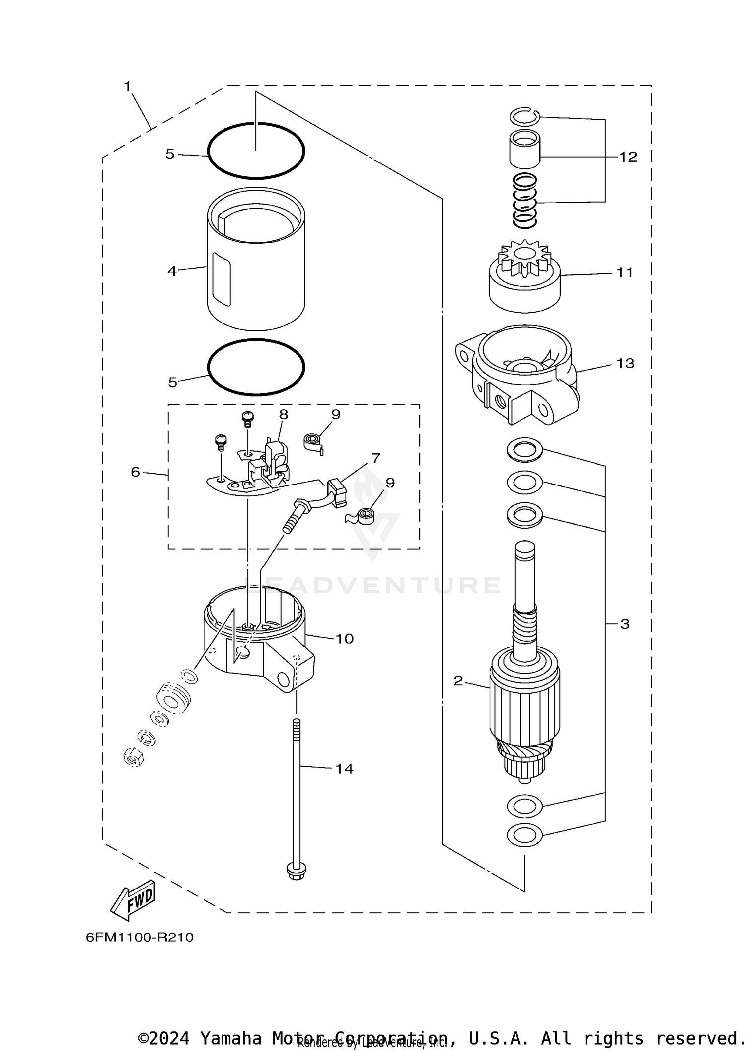 STARTING MOTOR