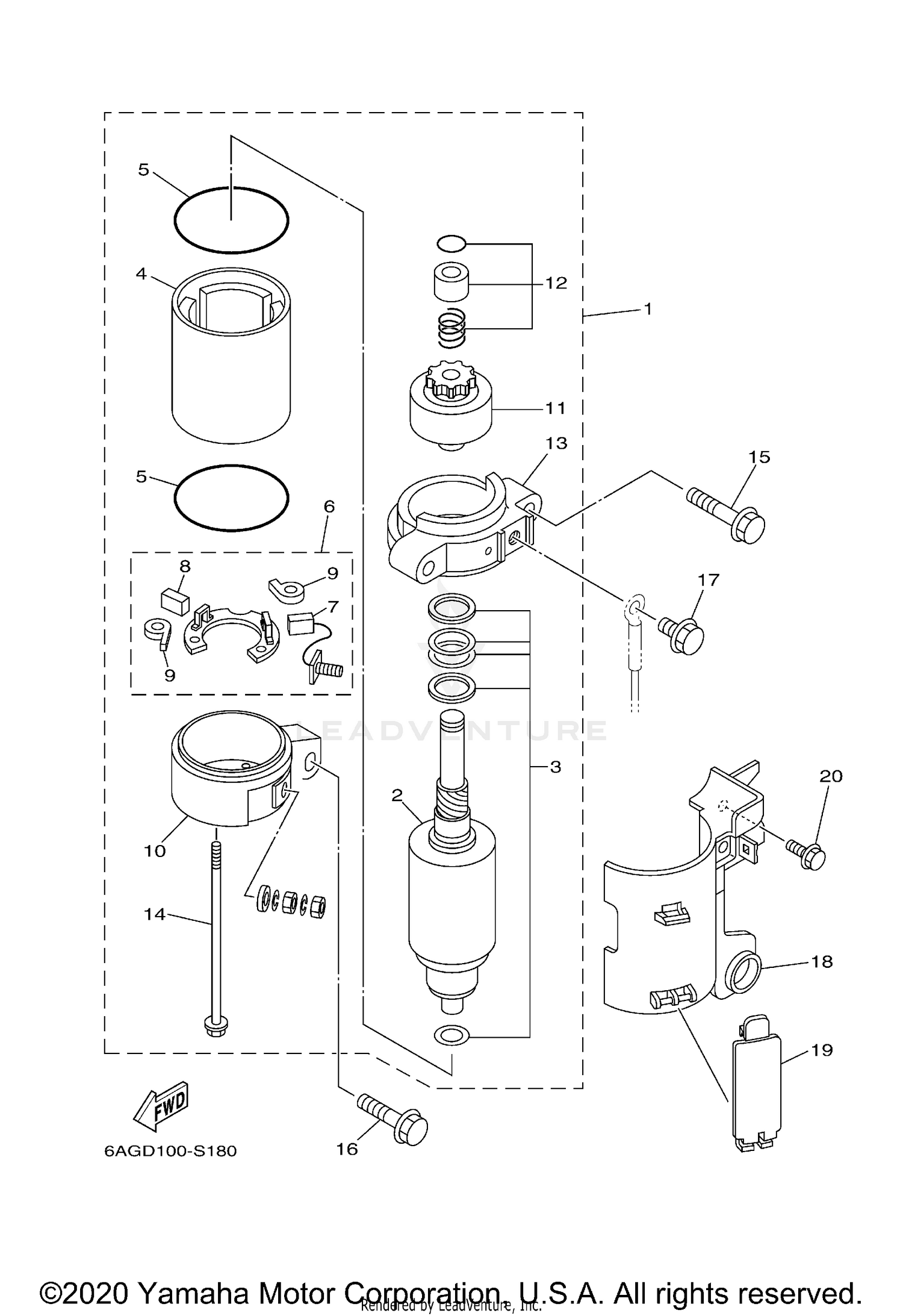 STARTING MOTOR
