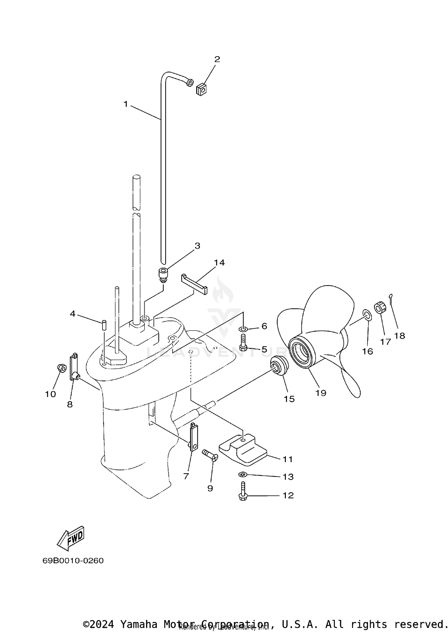 LOWER CASING DRIVE 2