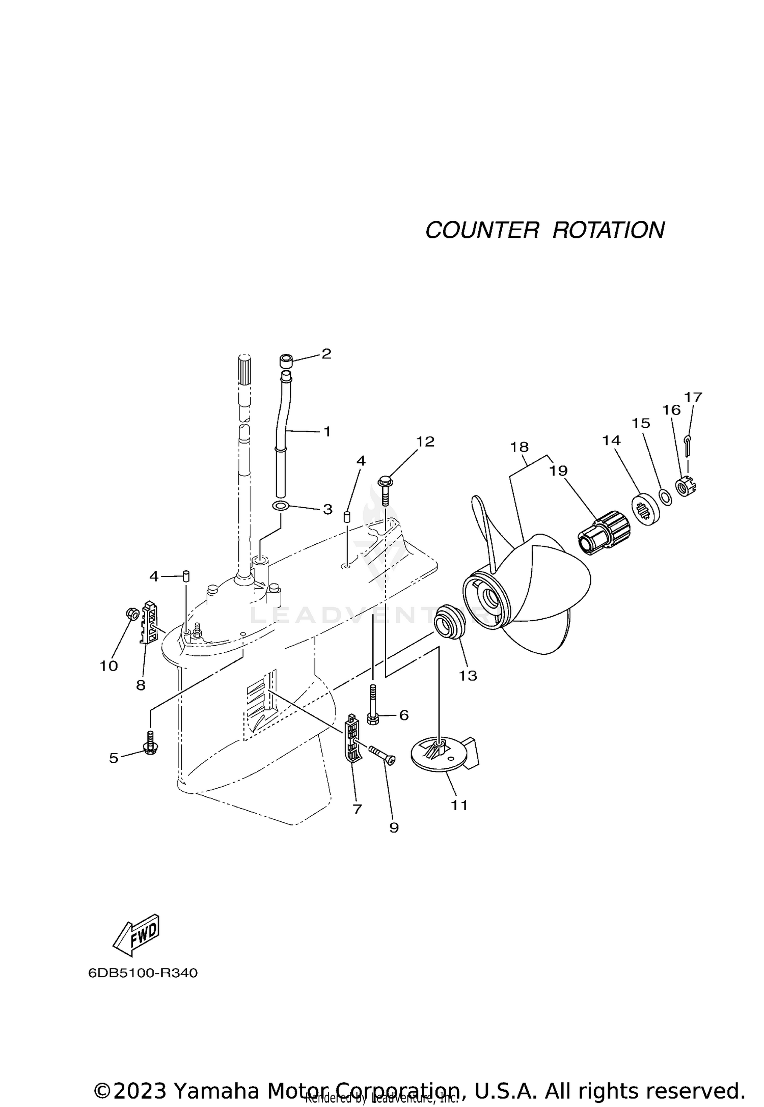 LOWER CASING DRIVE 4