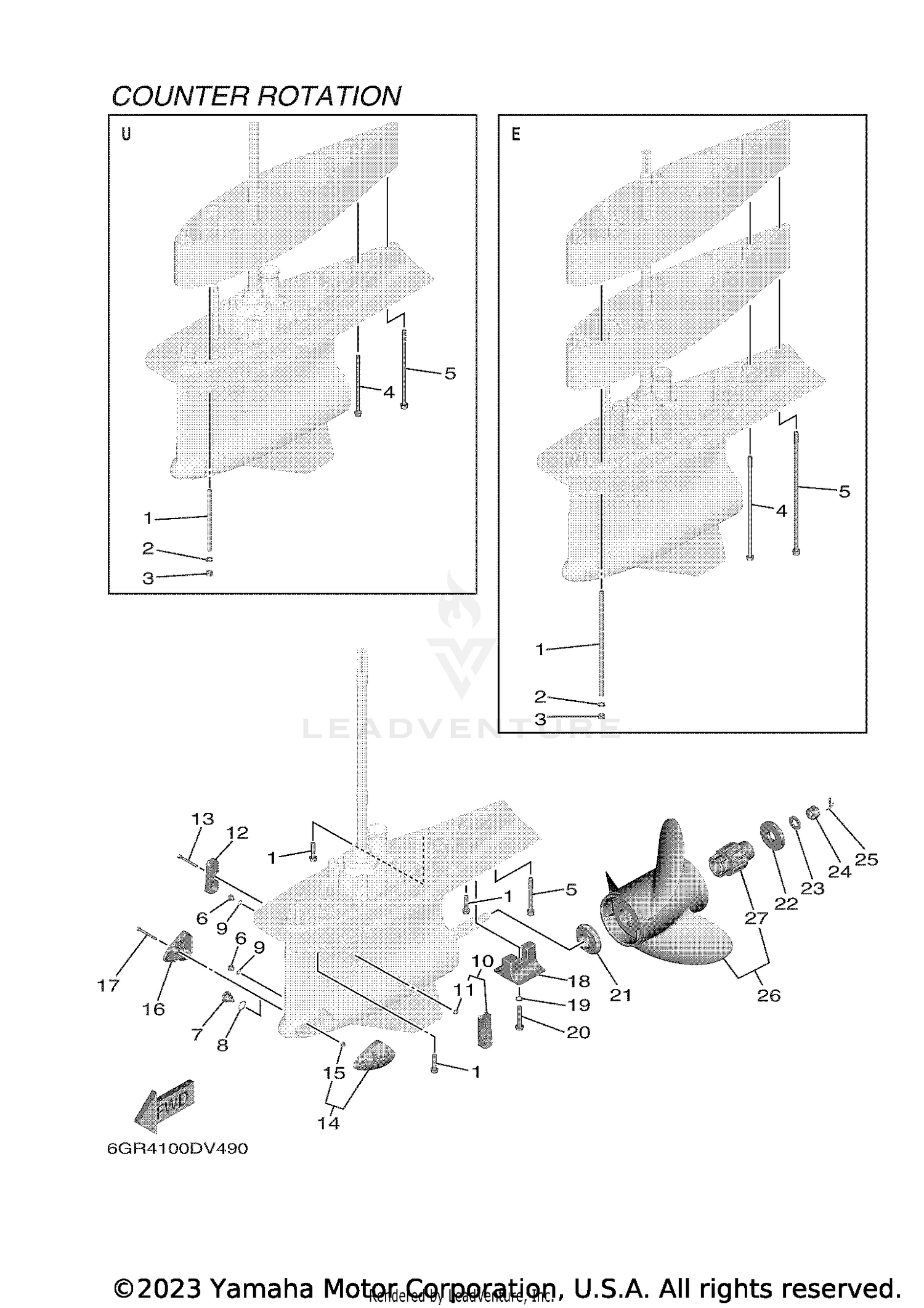 LOWER CASING DRIVE 9