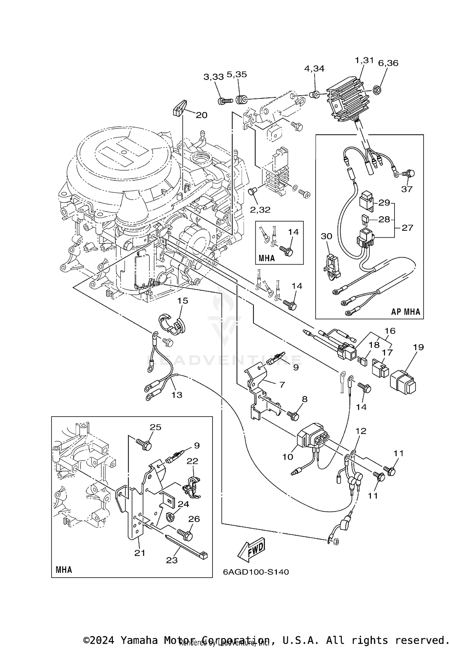 Assembly diagram