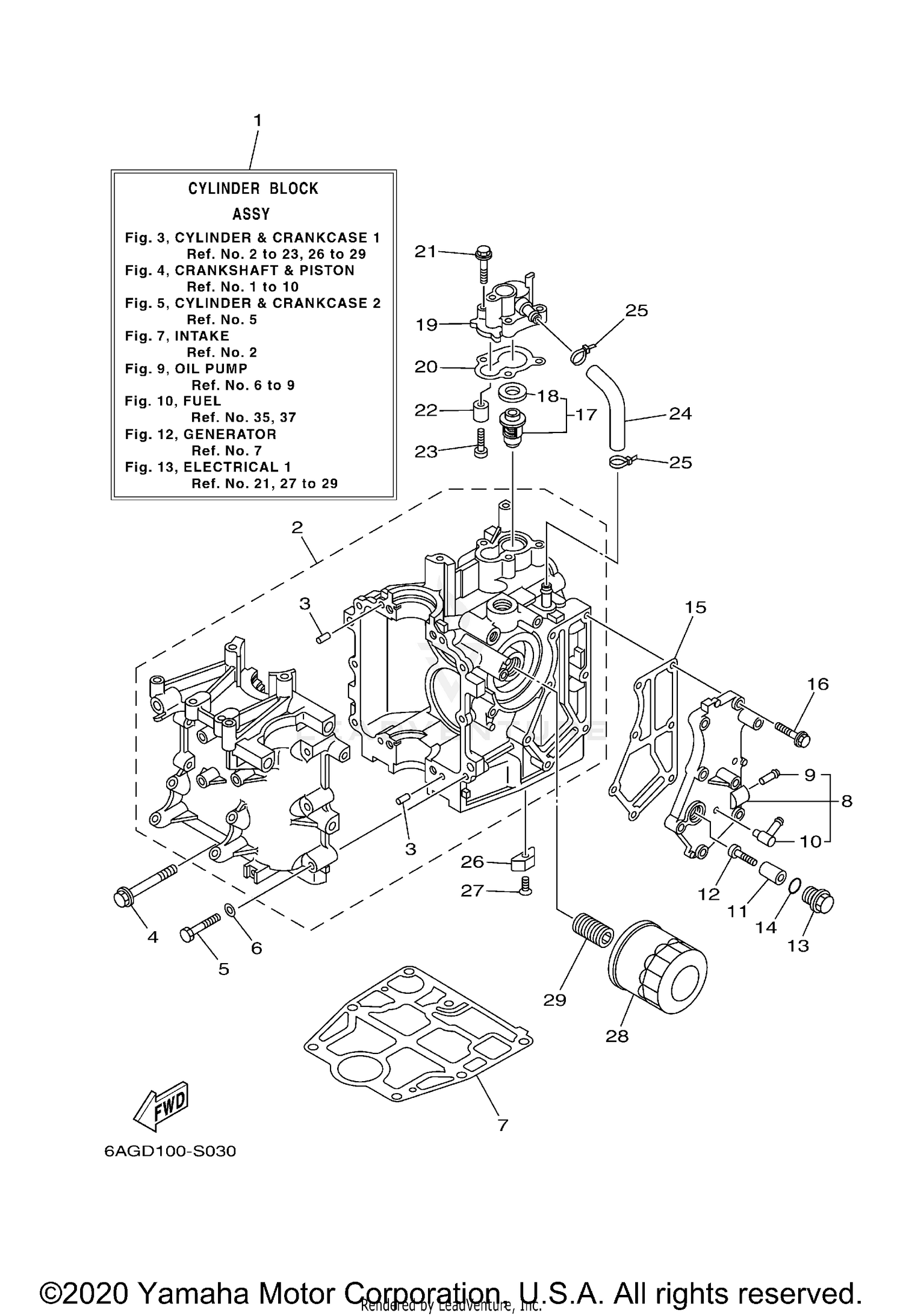 CYLINDER CRANKCASE 1
