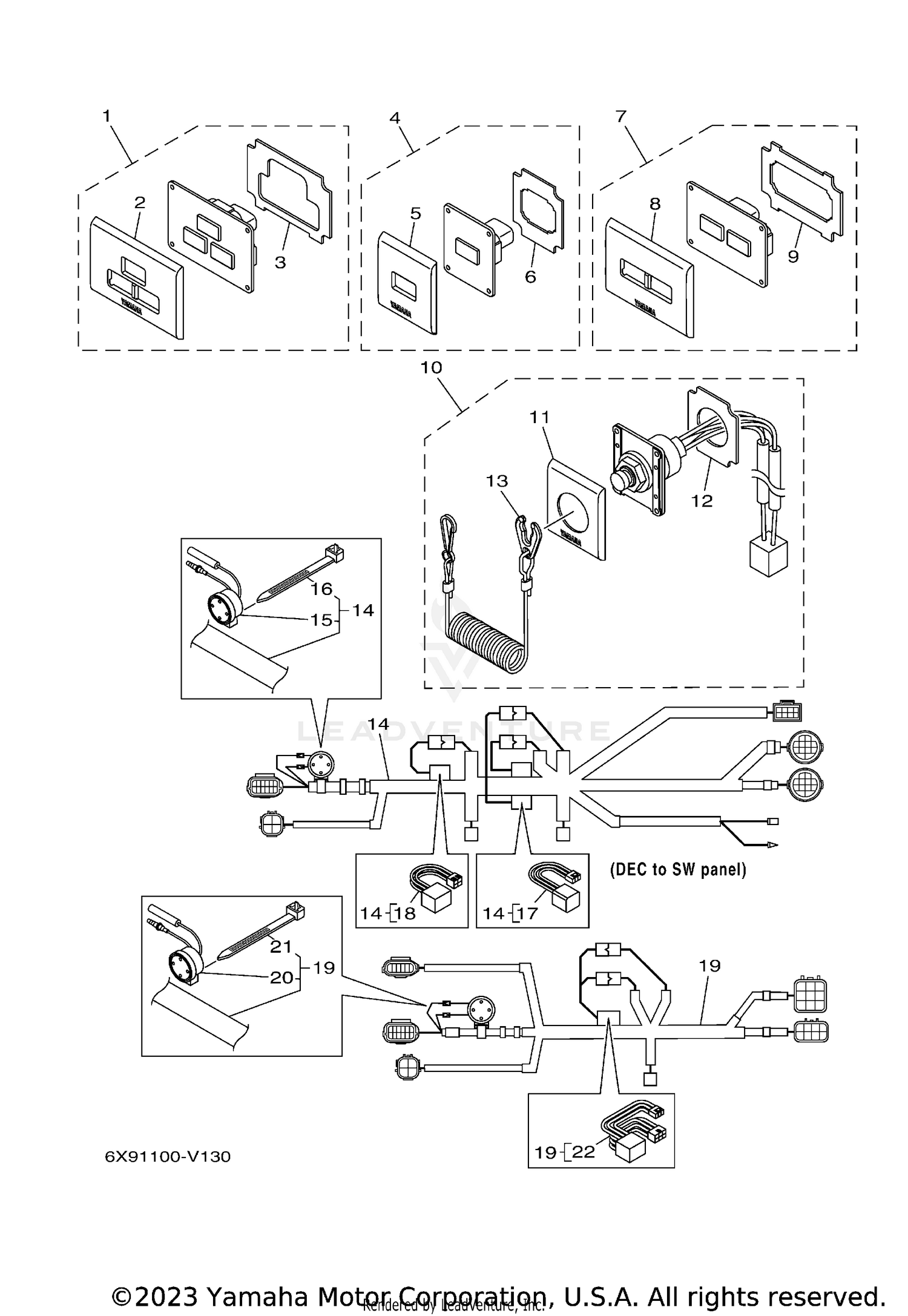 SWITCH PANEL 2 (EKS, TWIN)